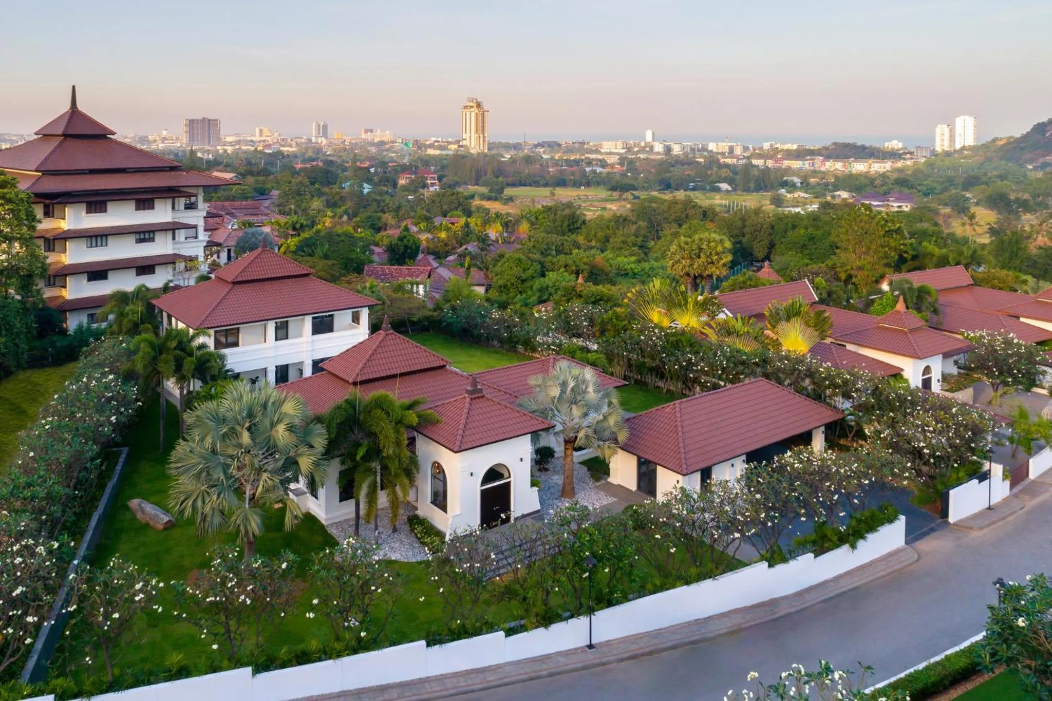 Bird's eye view in Luxury 5 Bedroom Pool Villa B11B