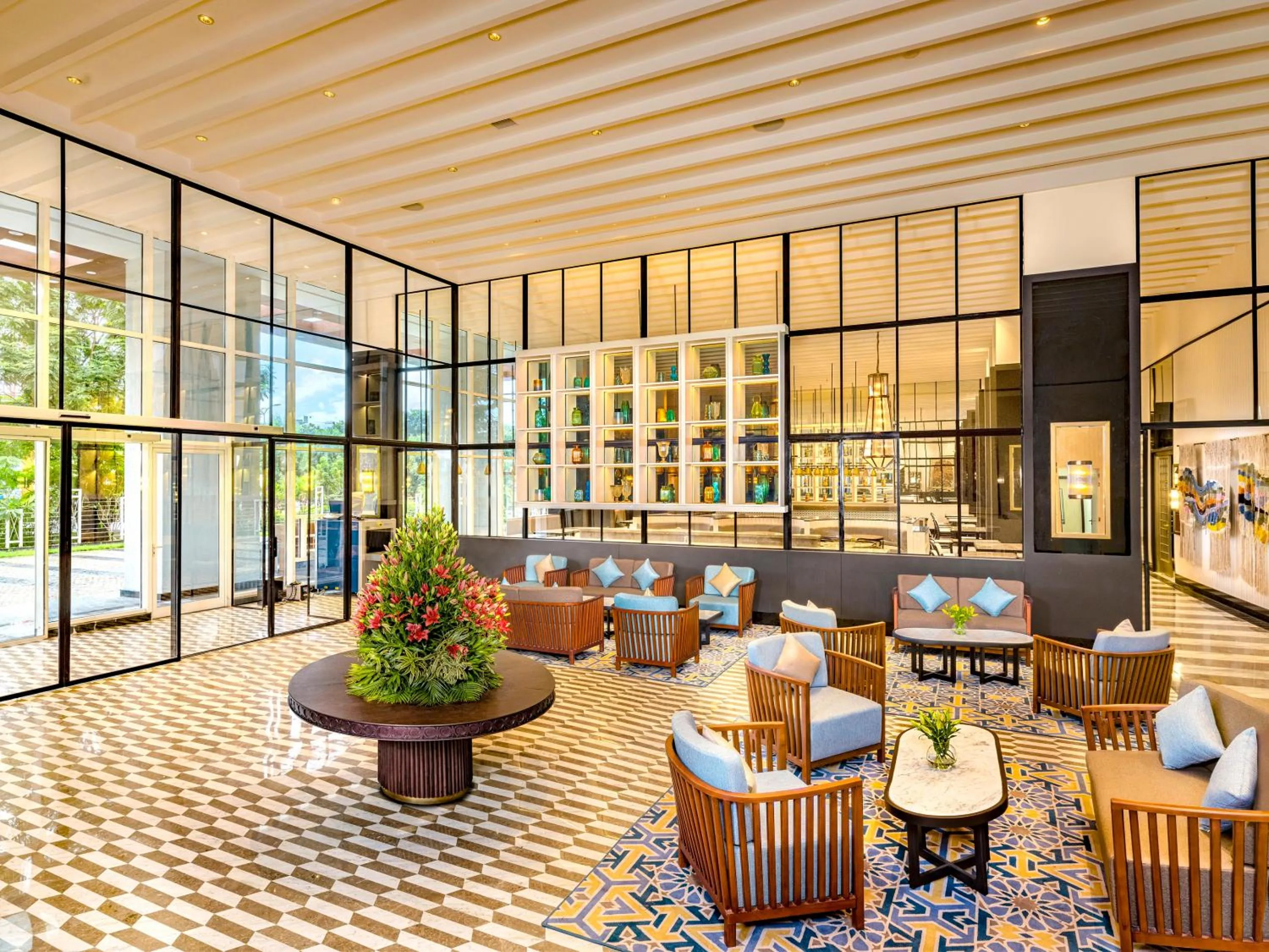 Lobby or reception in Welcomhotel By ITC Hotels, Guntur