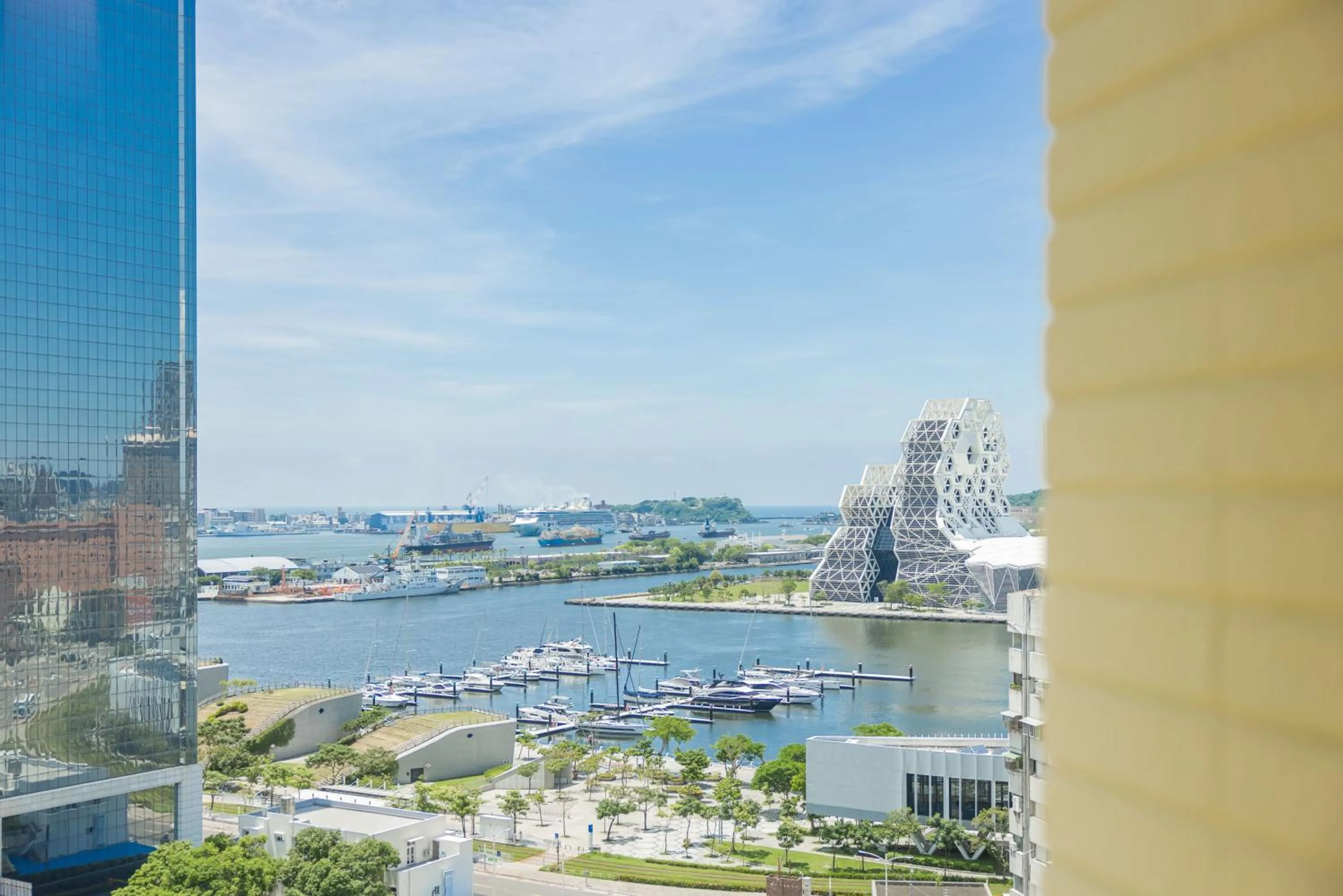 City view in Kindness Hotel - Kaohsiung Guang Rong Pier