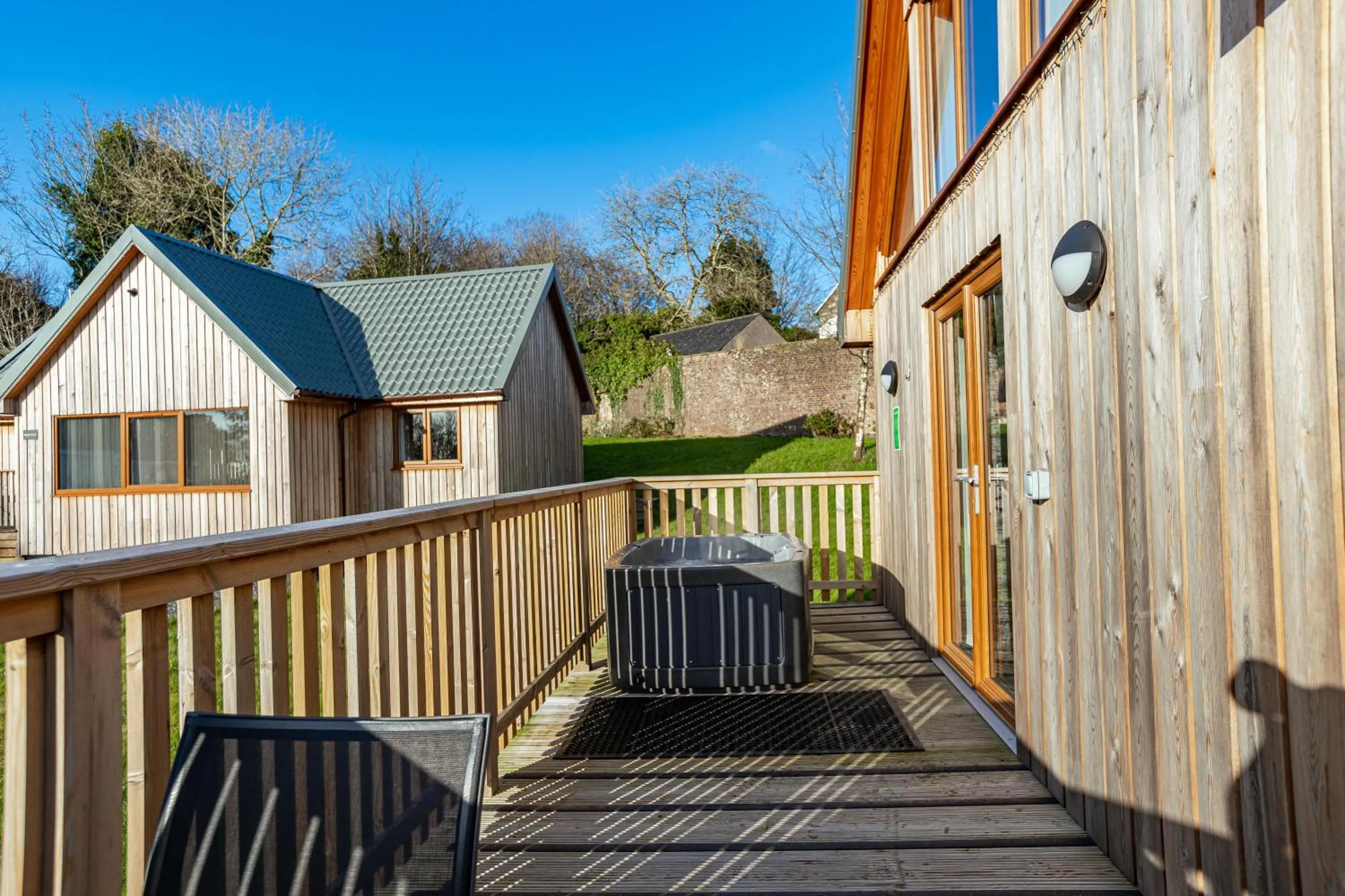 Property building in Kestrel Lodge 7 with Hot Tub