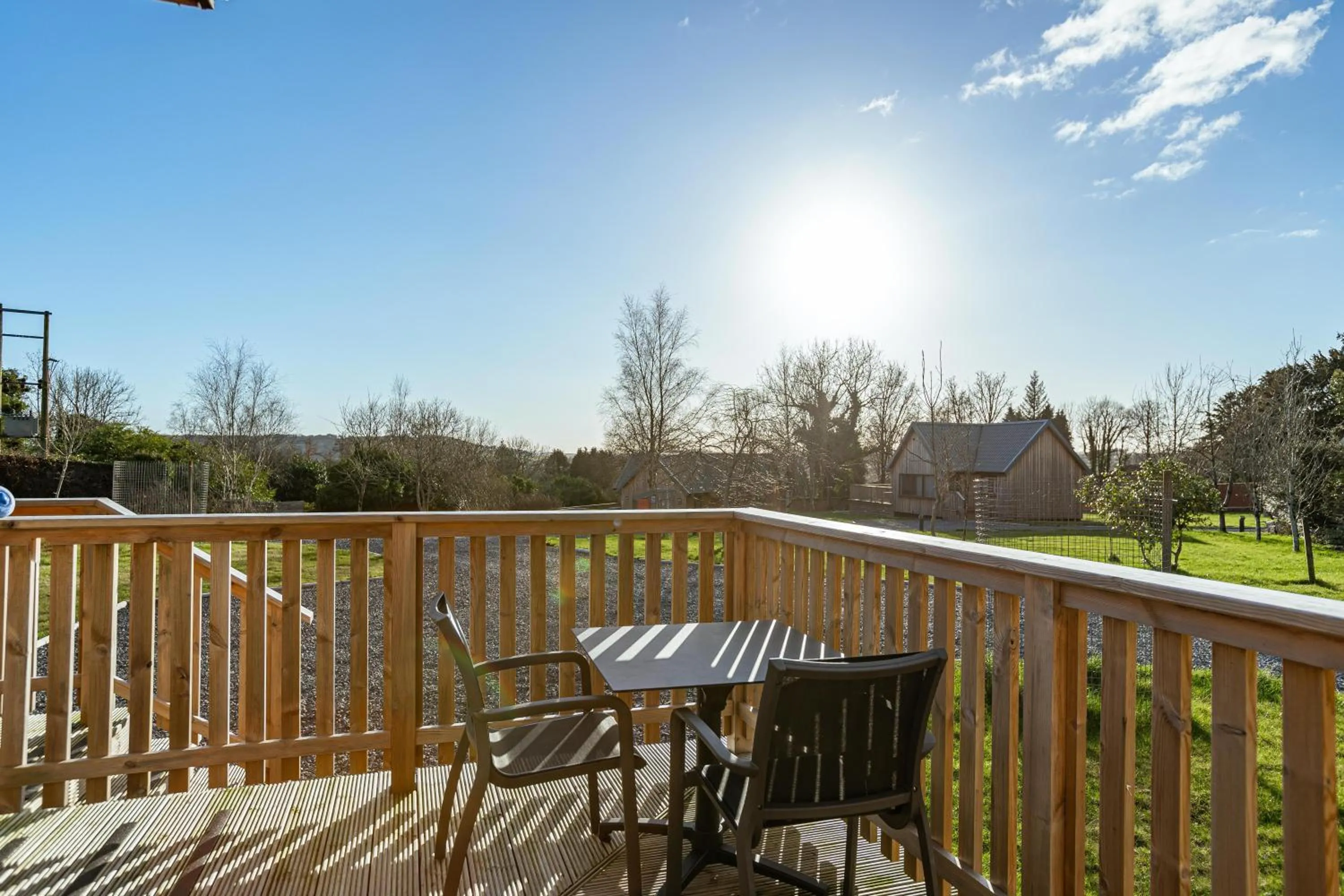 Natural landscape in Kestrel Lodge 7 with Hot Tub