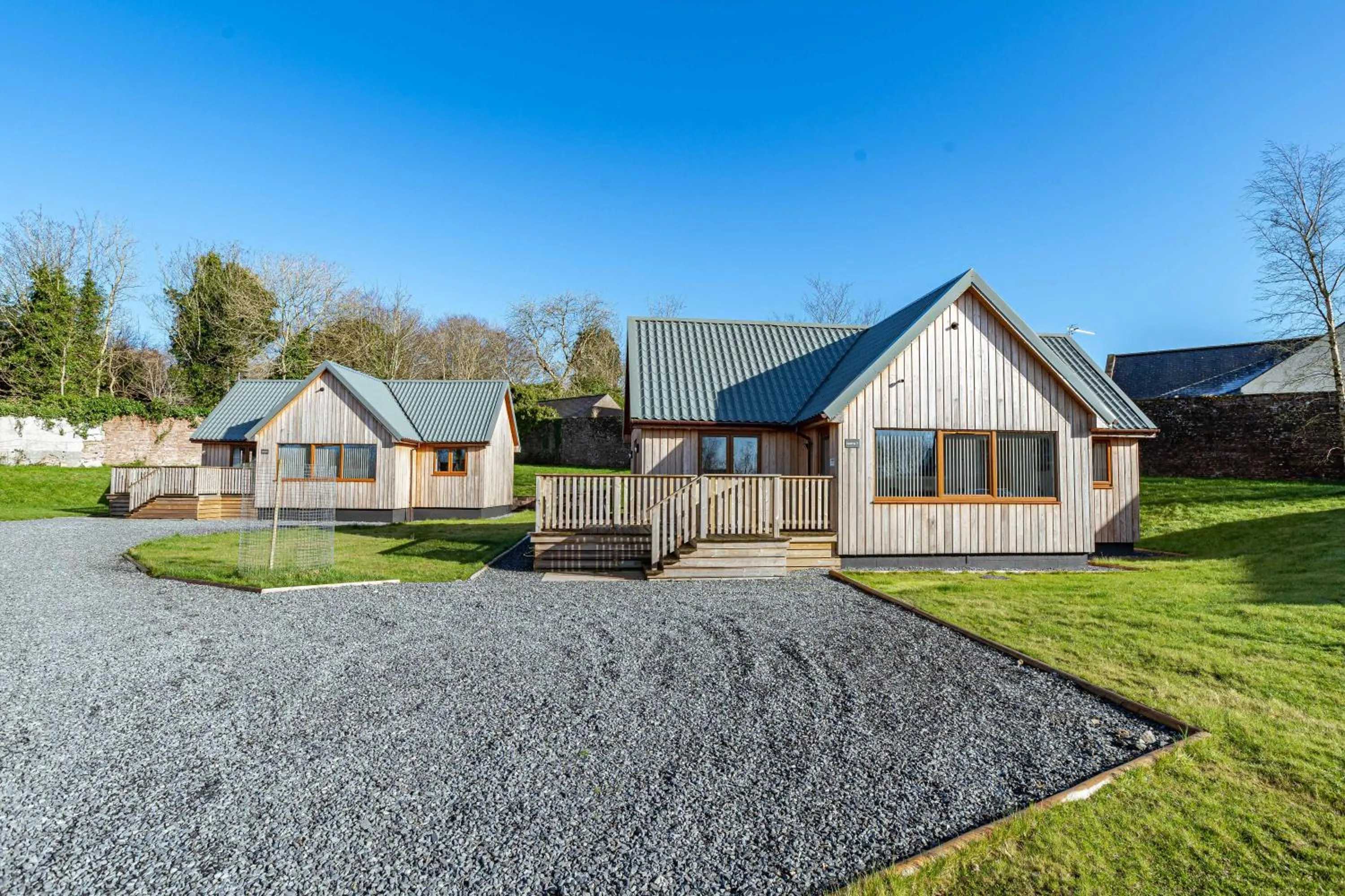 Property building in Kestrel Lodge 7 with Hot Tub