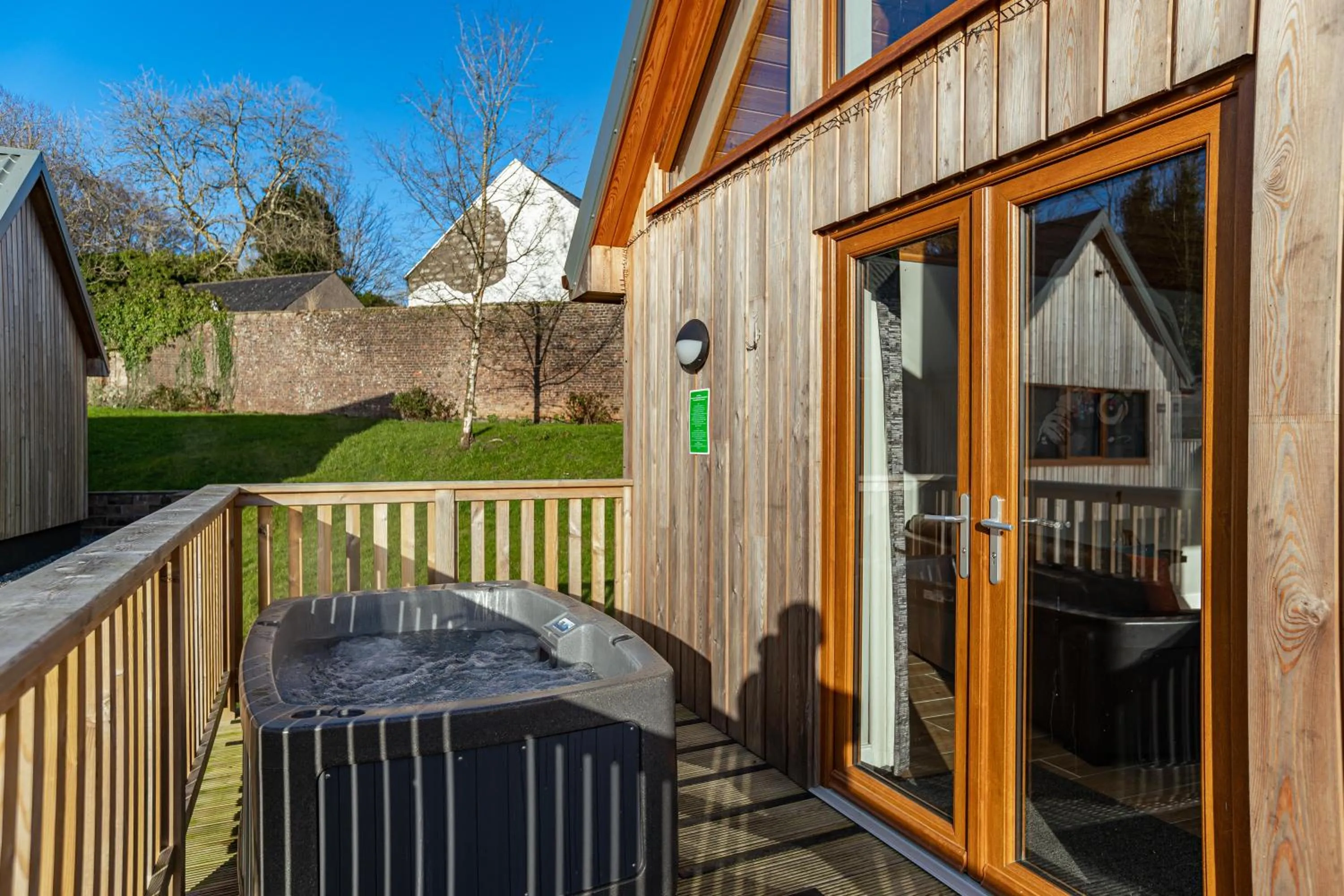 Property building in Kestrel Lodge 7 with Hot Tub