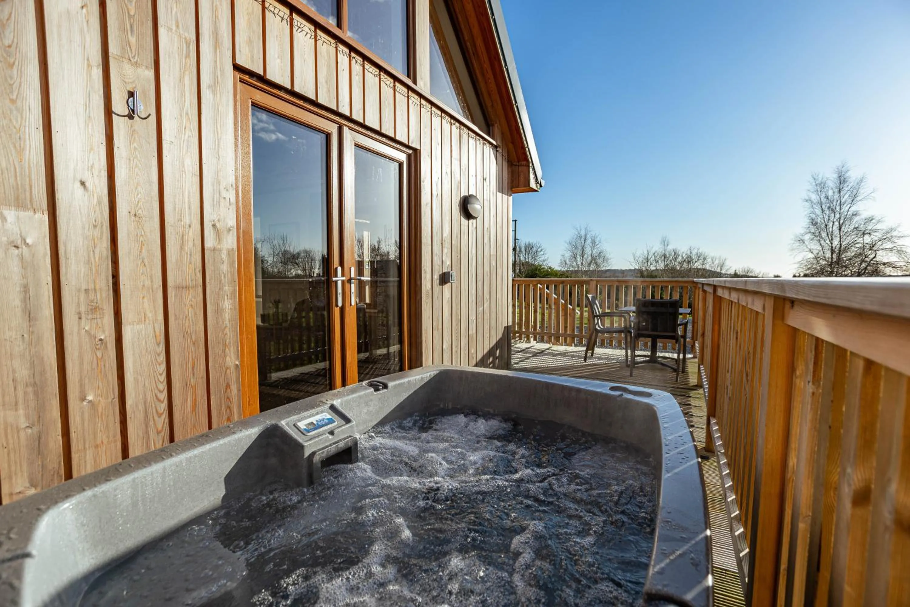 Natural landscape in Kestrel Lodge 7 with Hot Tub