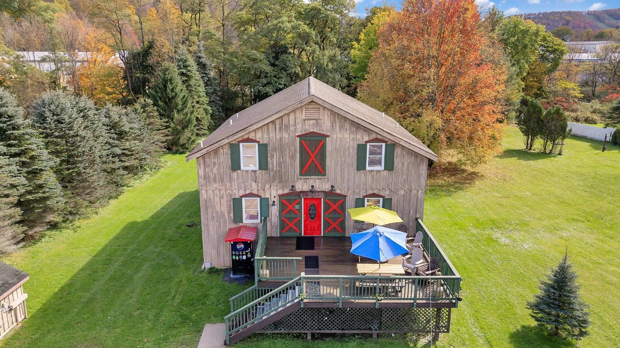 Property building in Timberline Lodge