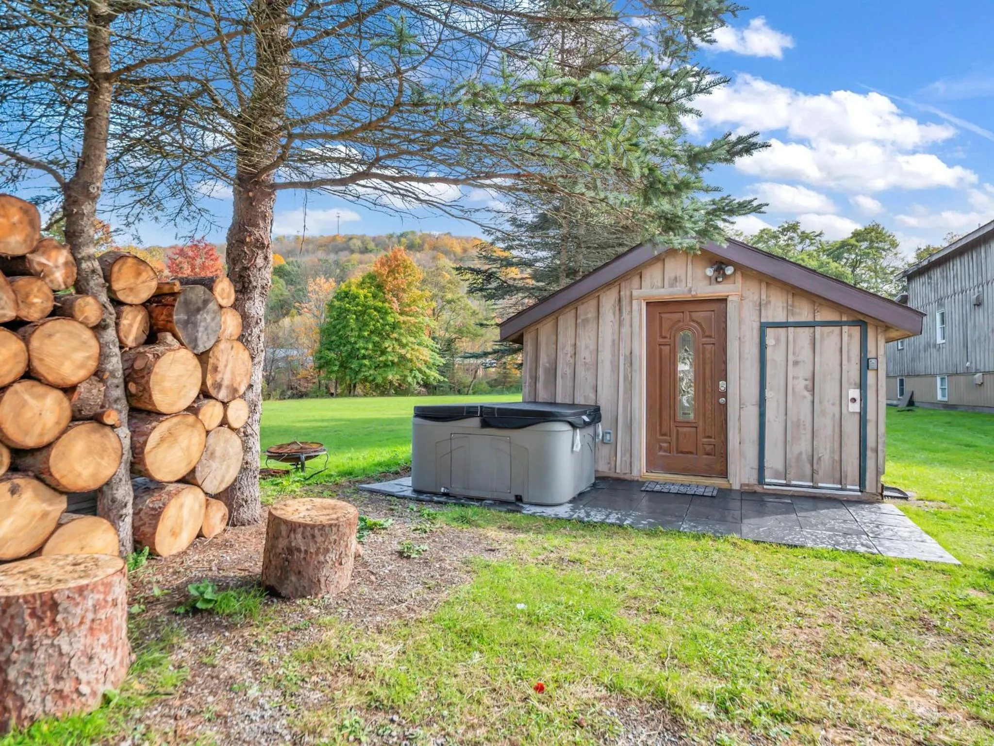 Natural landscape in Timberline Lodge