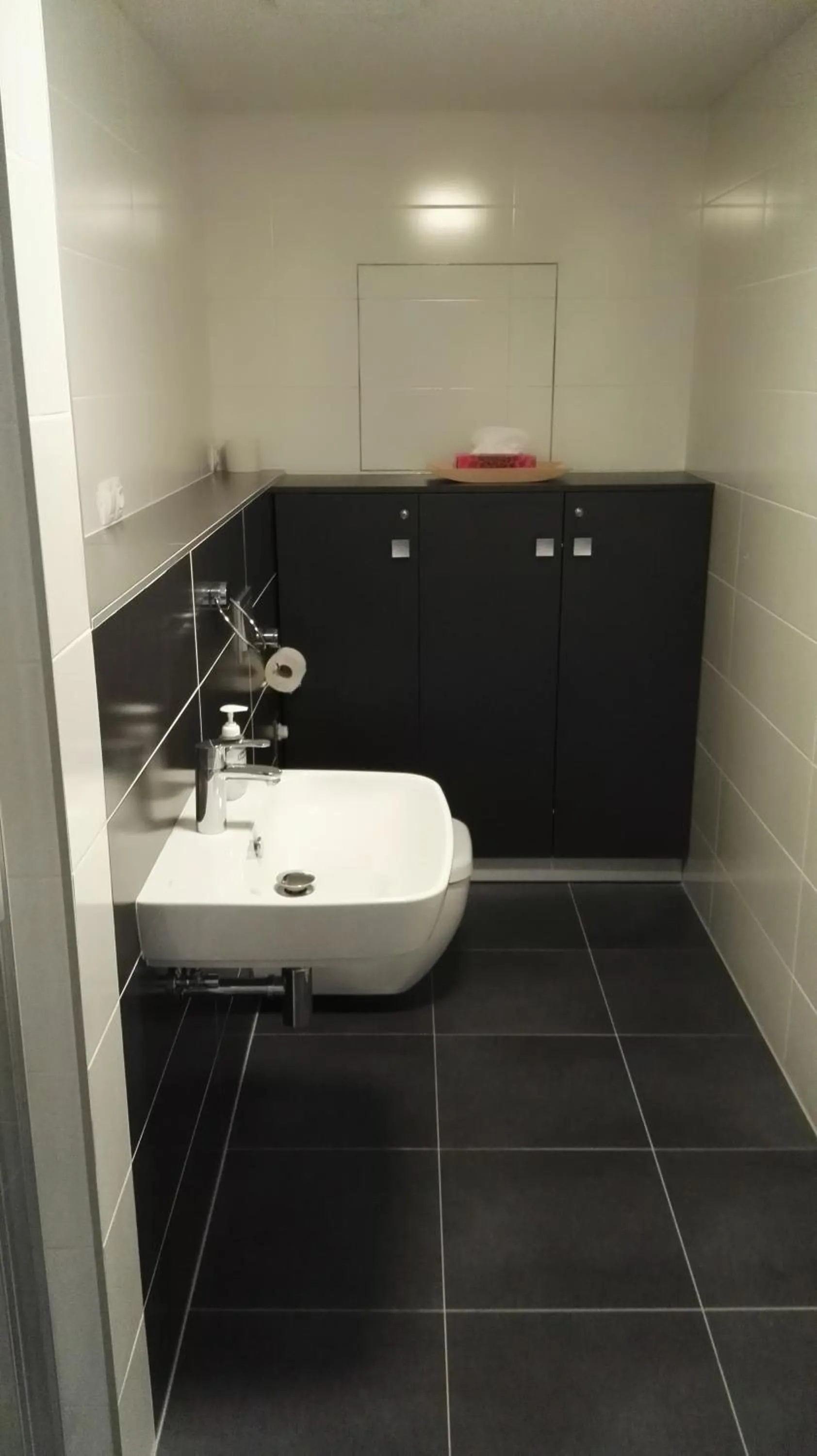 Toilet in Alfa Panorama Brno