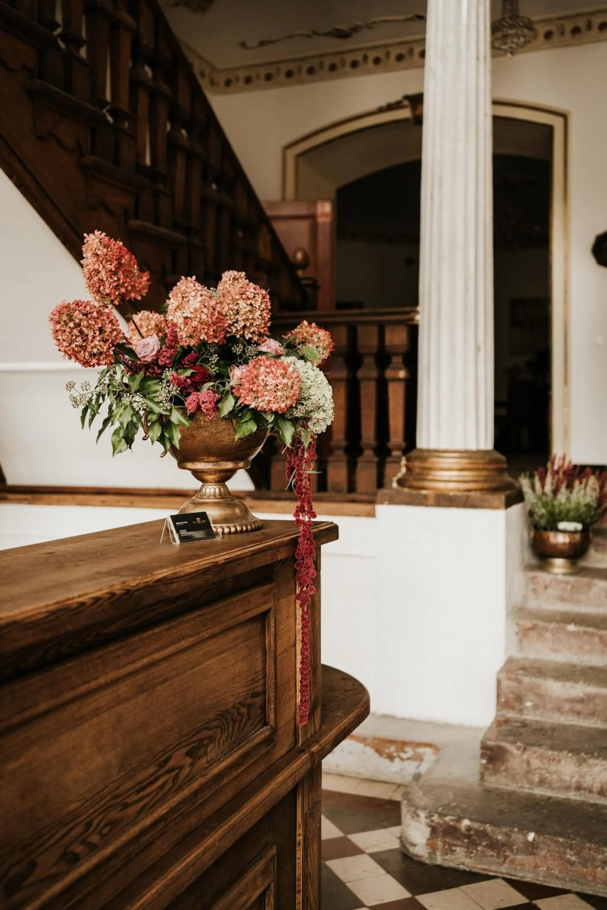 Lobby or reception in Pałac Bogaczów - noclegi - restauracja - przyjęcia