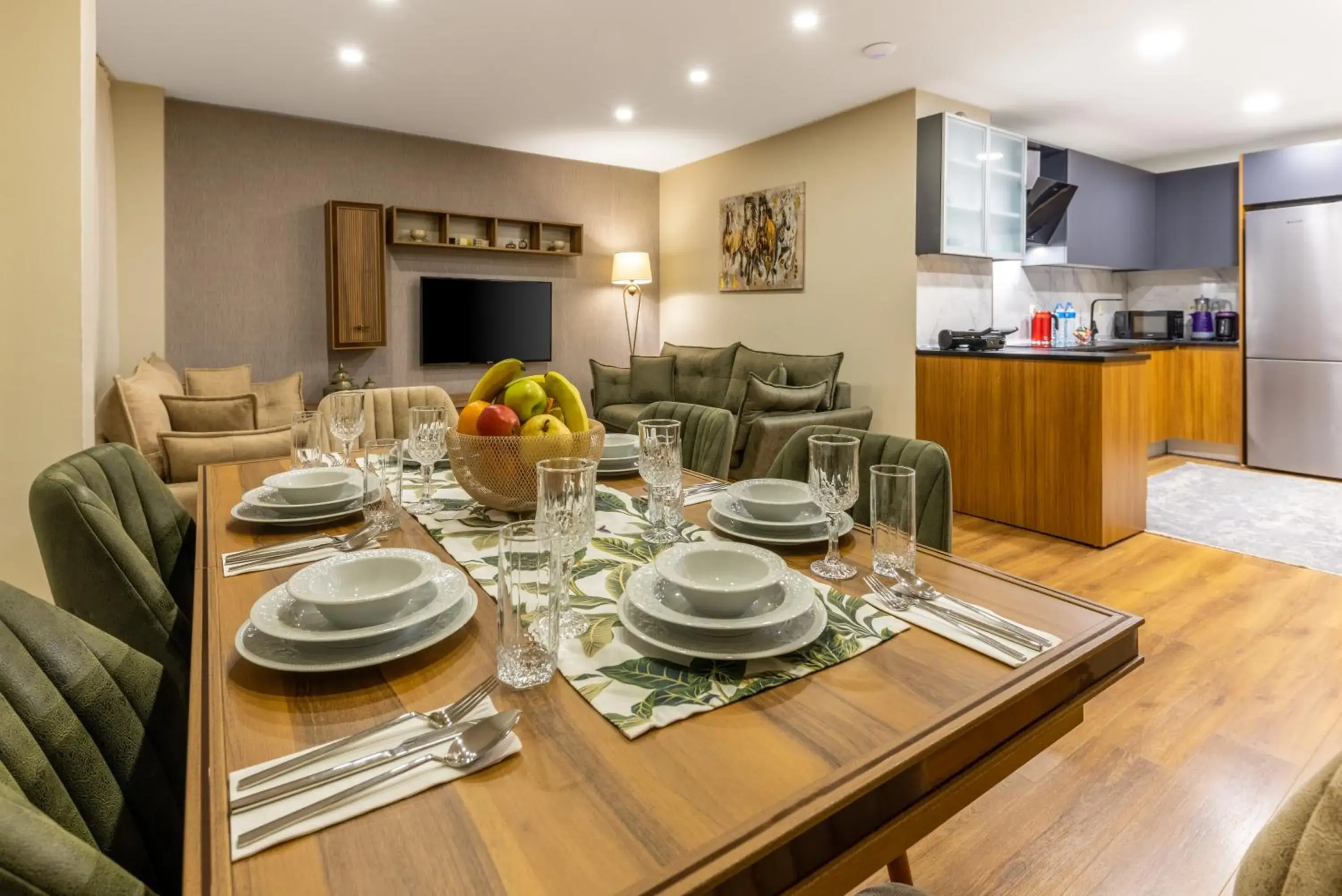 Deluxe Two-Bedroom Apartment Garden in BayMari Suites Plus Florya Deluxe Two-Bedroom Apartment Garden in BayMari Suites Plus Florya