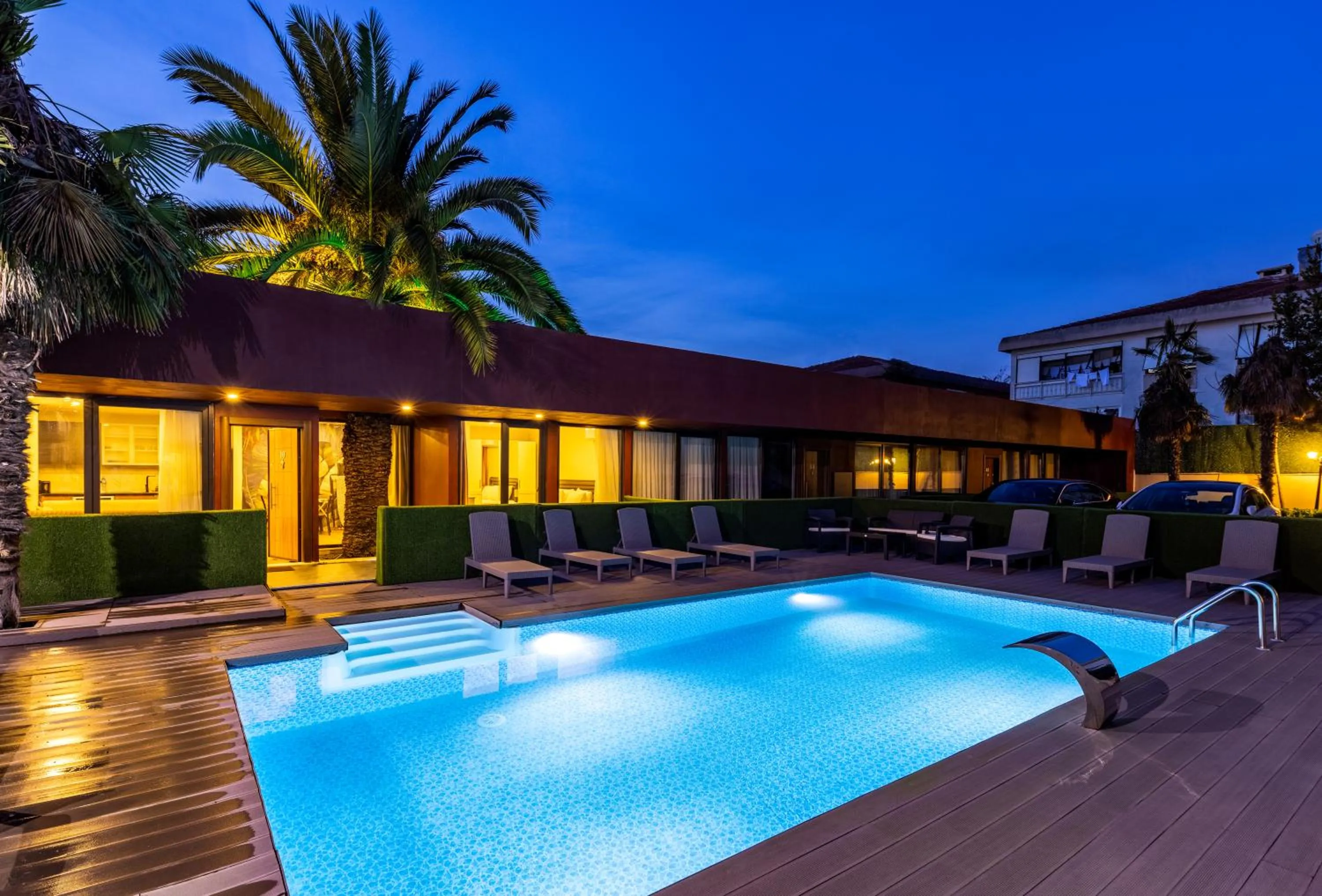 Swimming pool in BayMari Suites Plus Florya