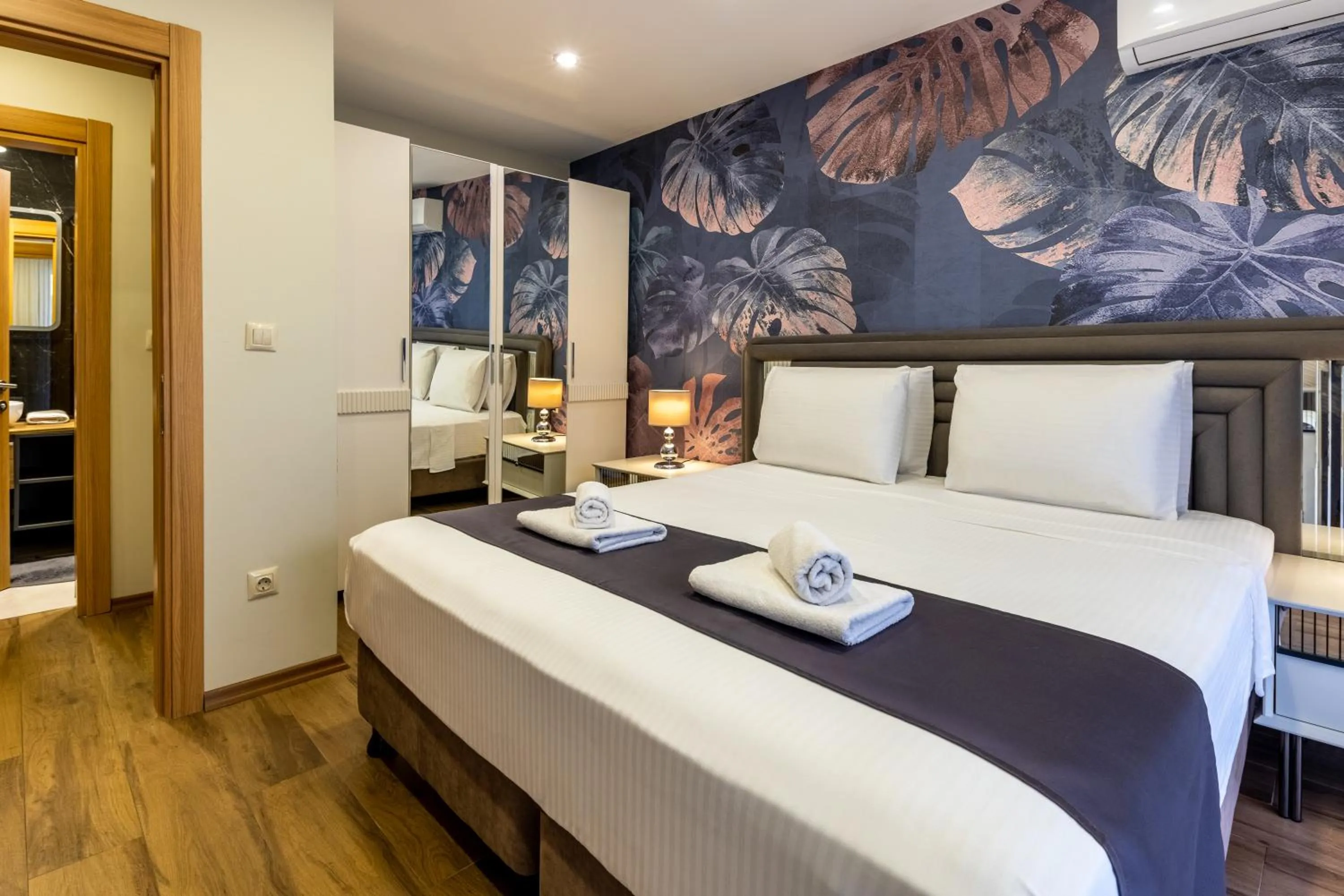 Bed in BayMari Suites Plus Florya