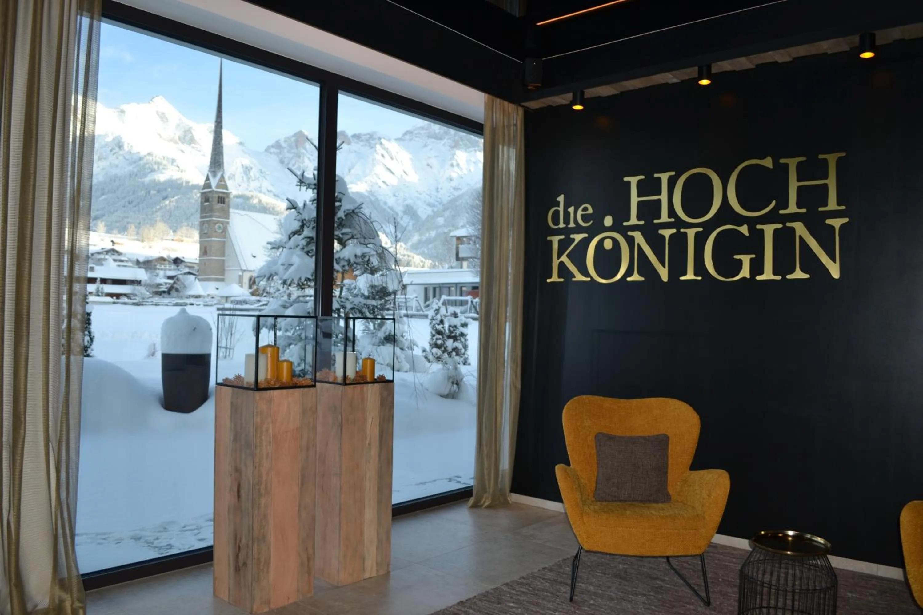 View (from property/room) in die HOCHKÖNIGIN - Mountain Resort