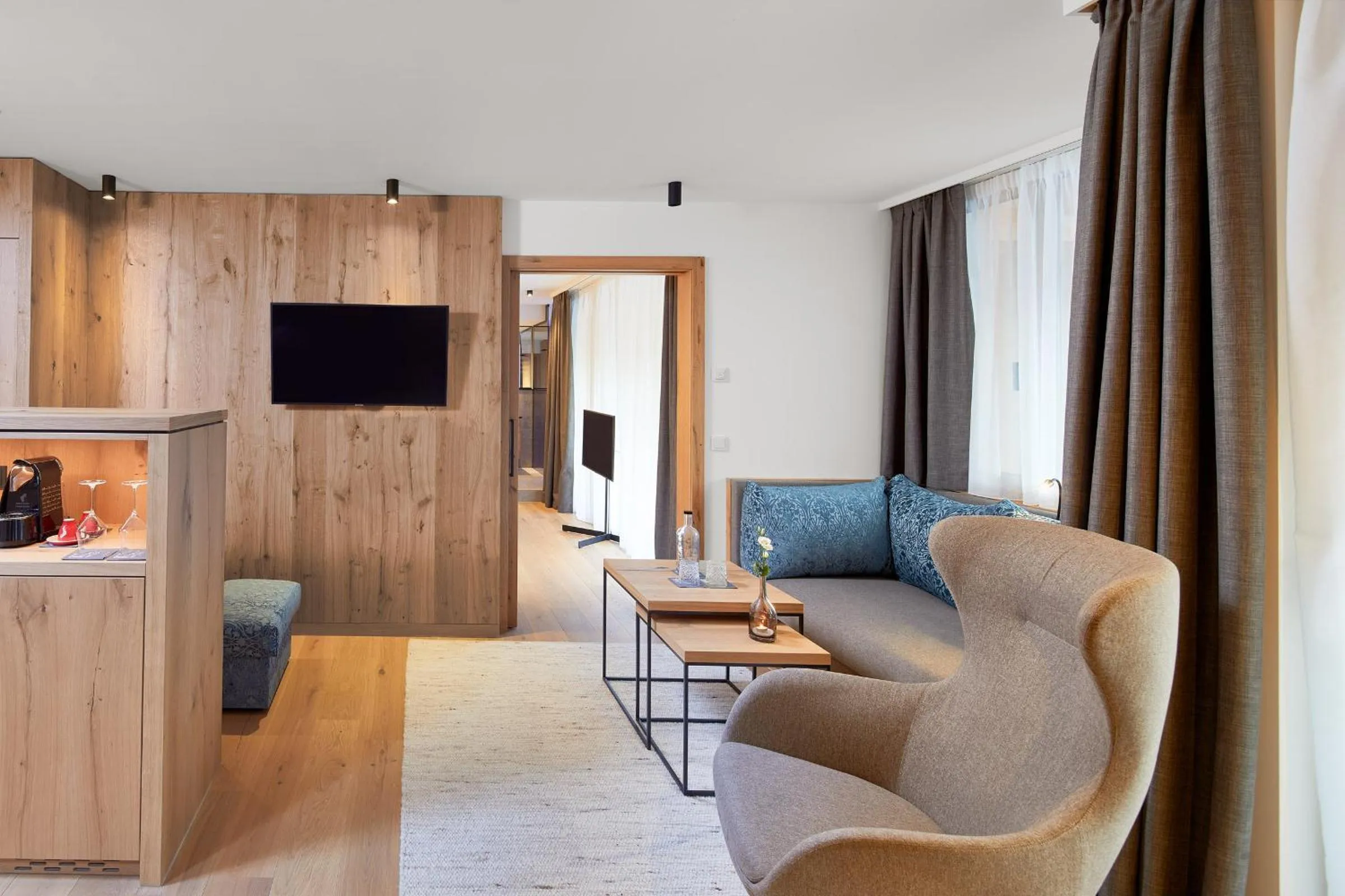 Living room in die HOCHKÖNIGIN - Mountain Resort