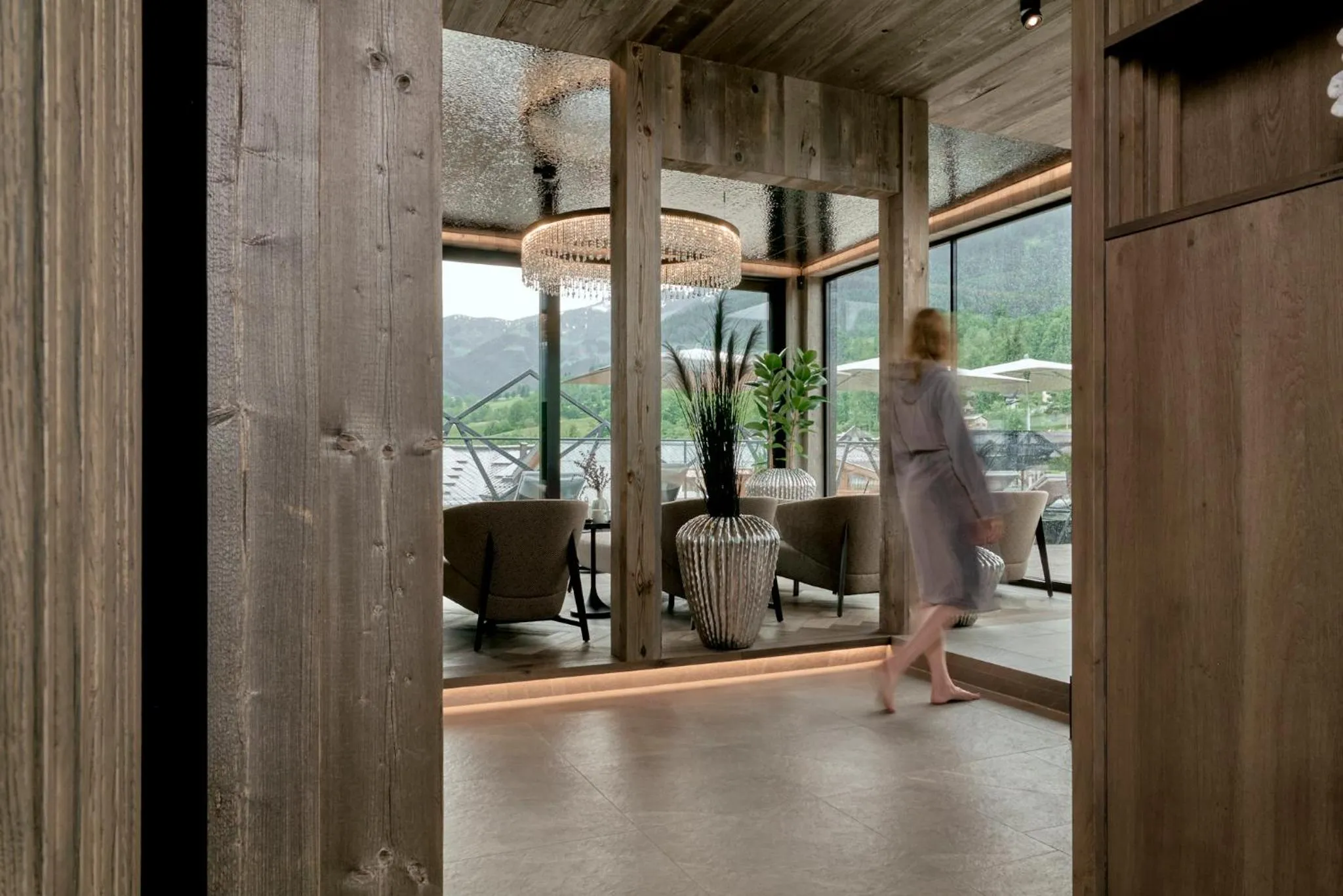 Spa and wellness centre/facilities in die HOCHKÖNIGIN - Mountain Resort