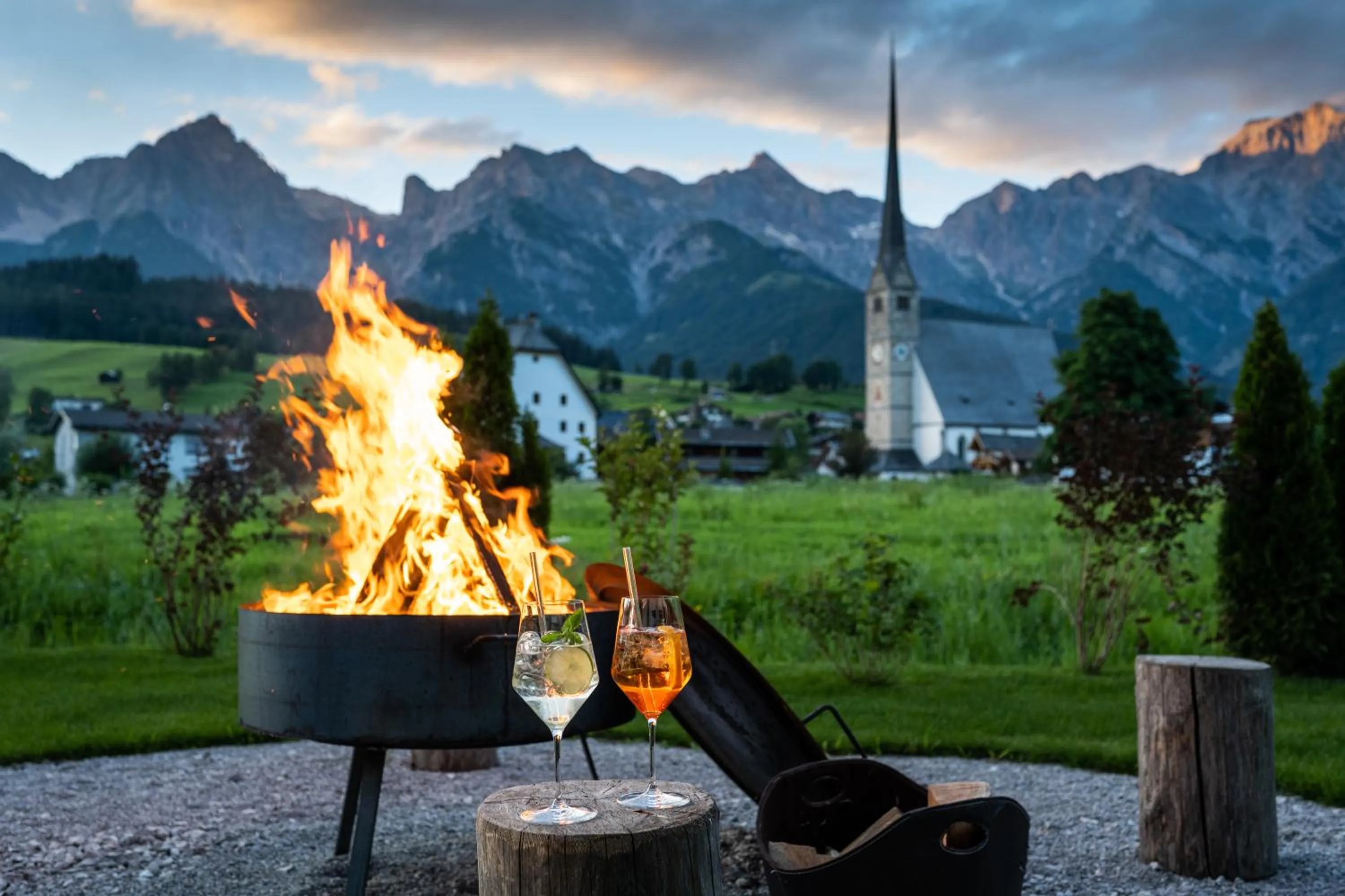 Balcony/Terrace in die HOCHKÖNIGIN - Mountain Resort