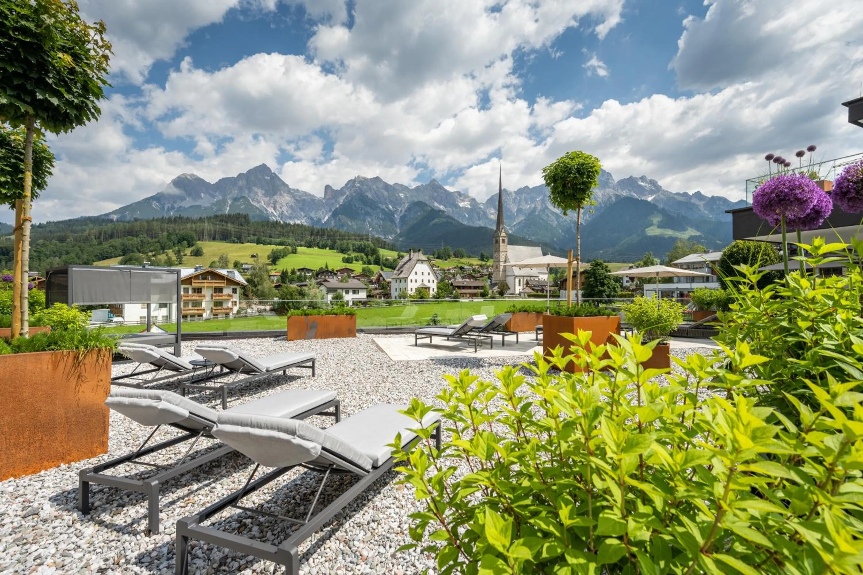 Spa and wellness centre/facilities in die HOCHKÖNIGIN - Mountain Resort