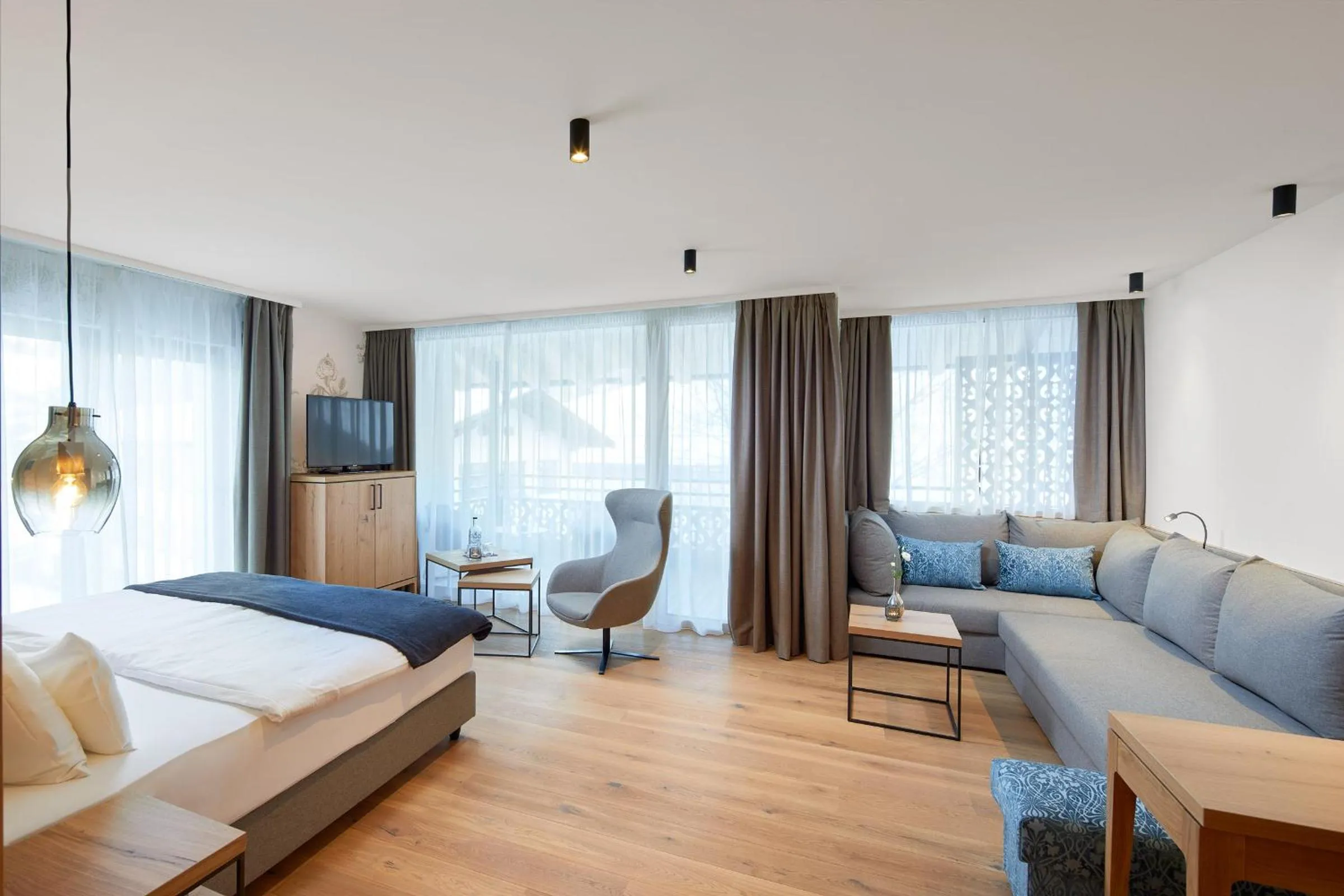 Photo of the whole room, Bed in die HOCHKÖNIGIN - Mountain Resort