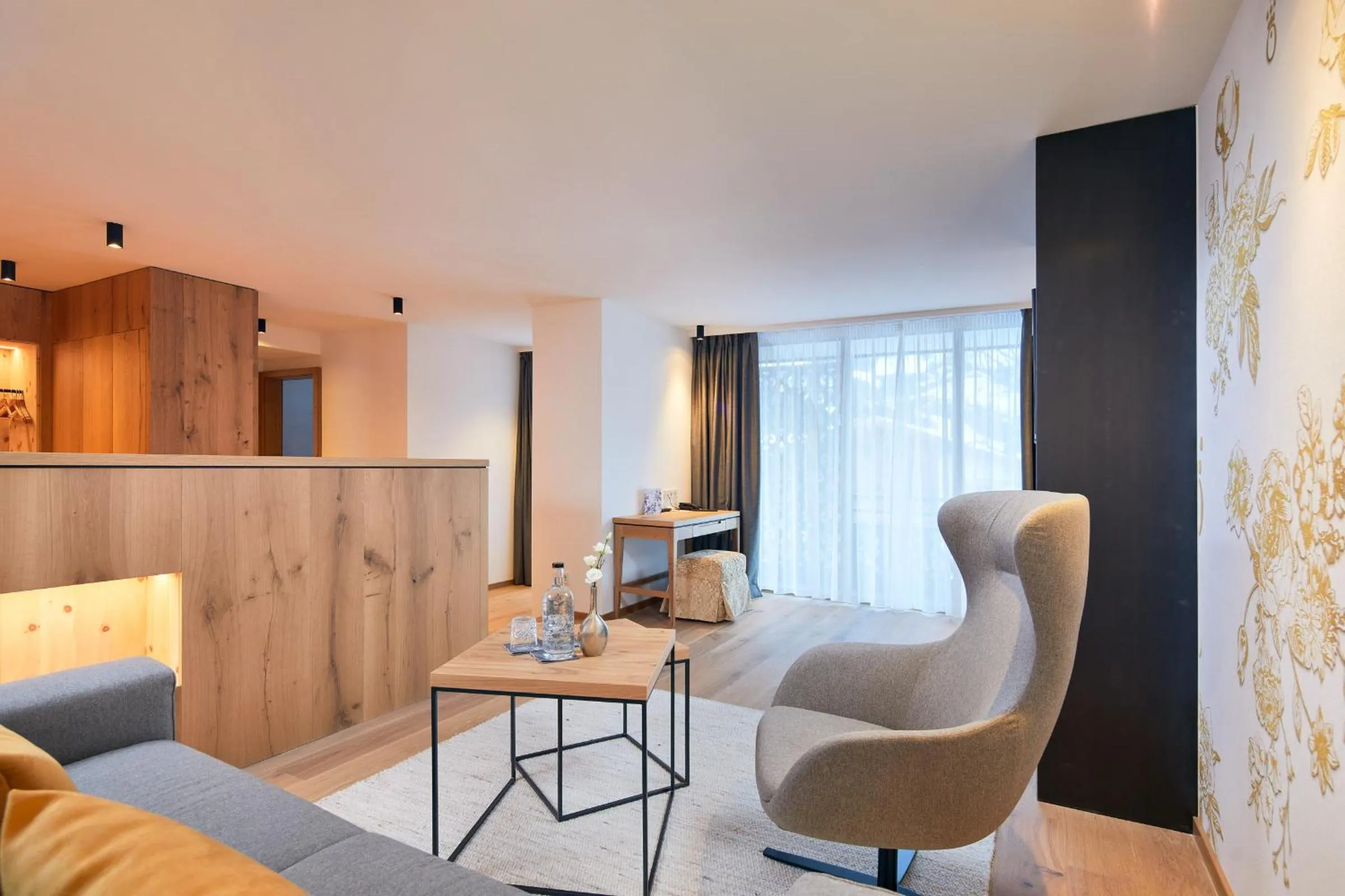 Living room in die HOCHKÖNIGIN - Mountain Resort