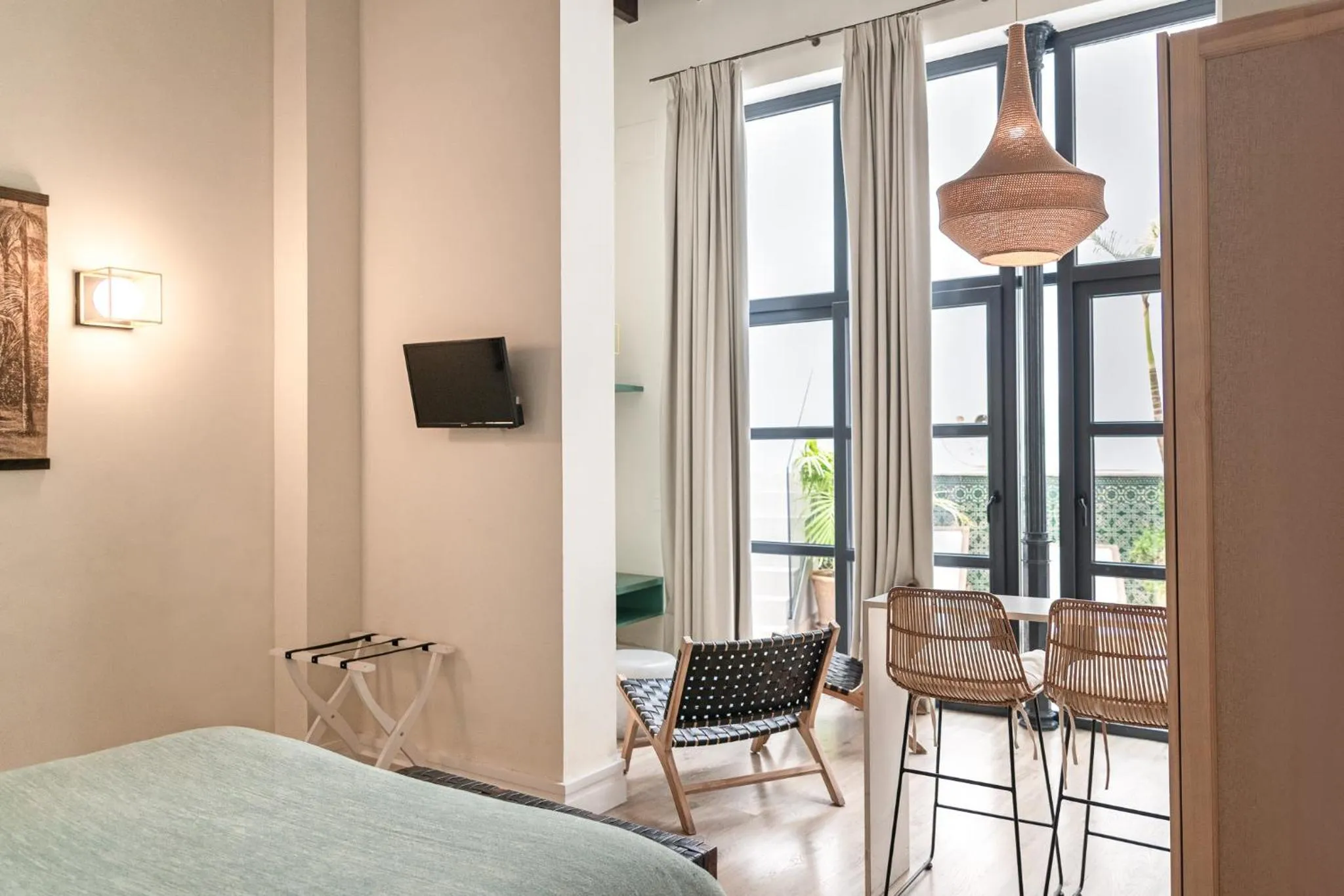 Living room in Casa Bailen Sevilla