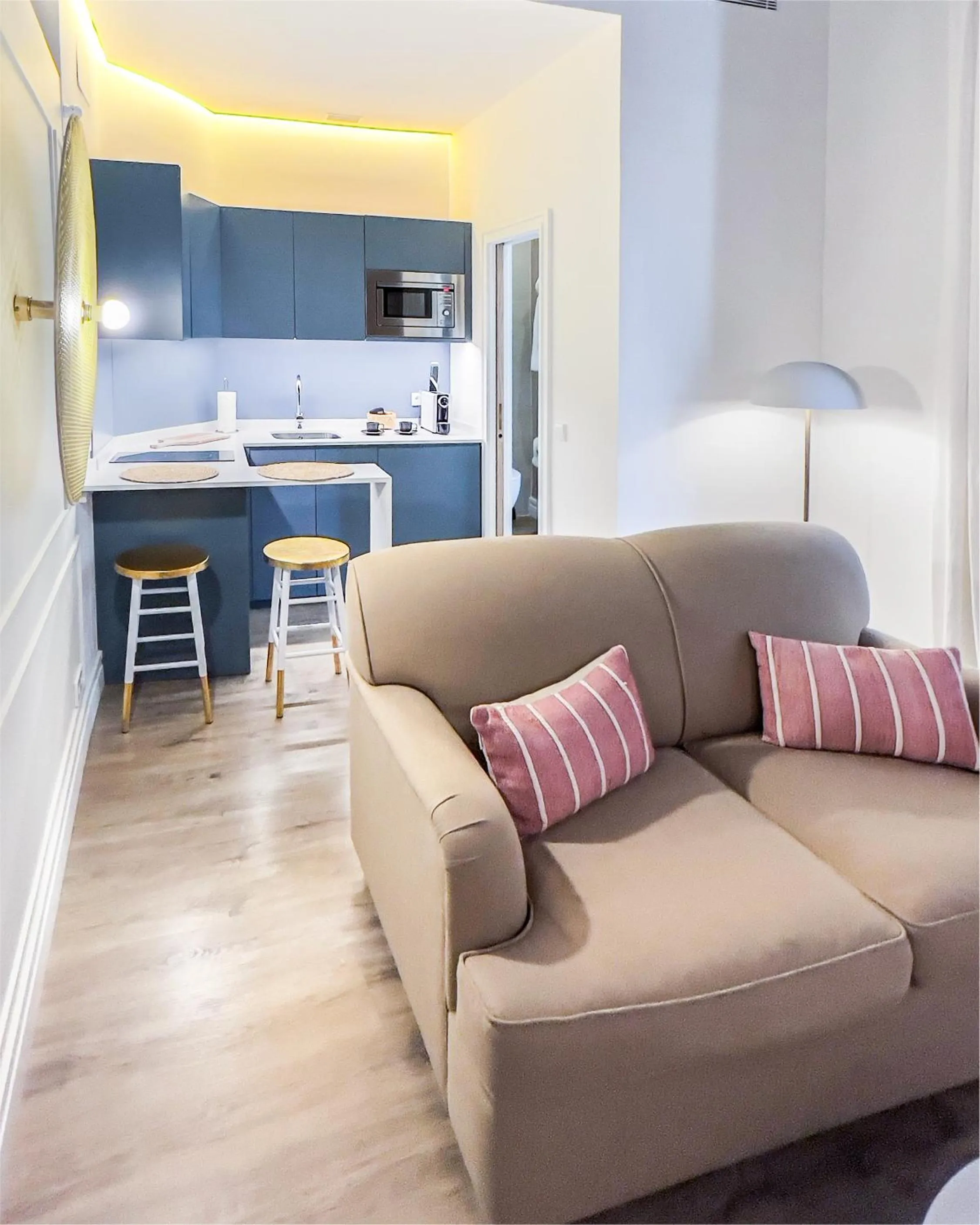 Living room in Casa Bailen Sevilla