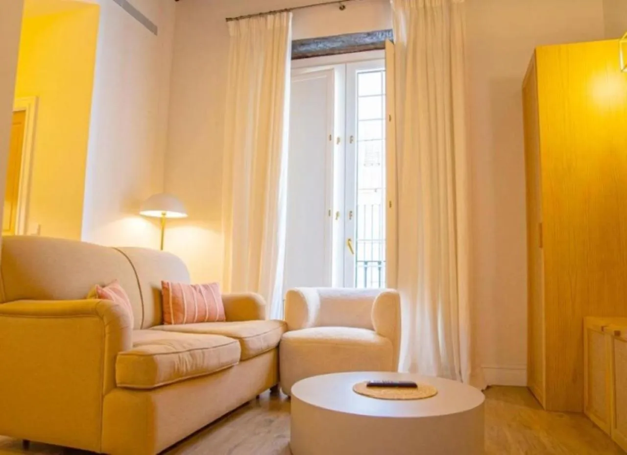 Living room in Casa Bailen Sevilla