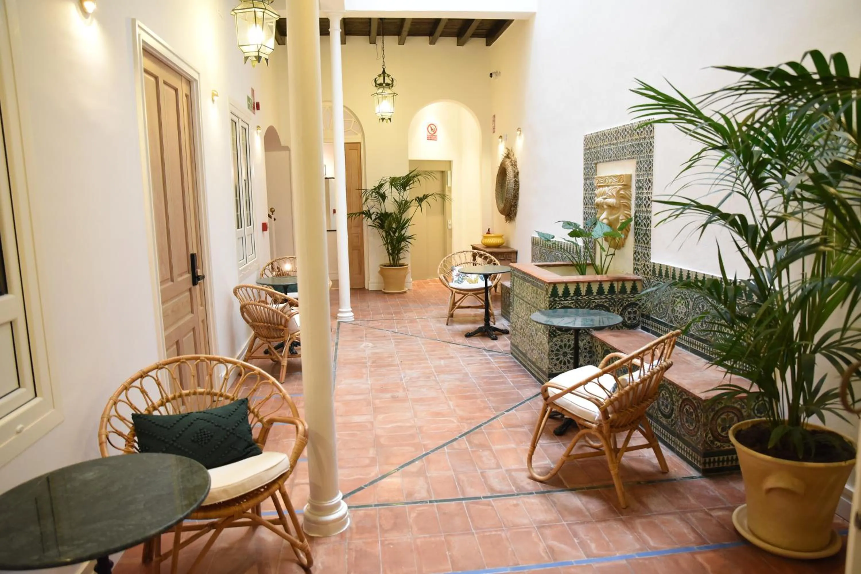 Patio in Casa Bailen Sevilla