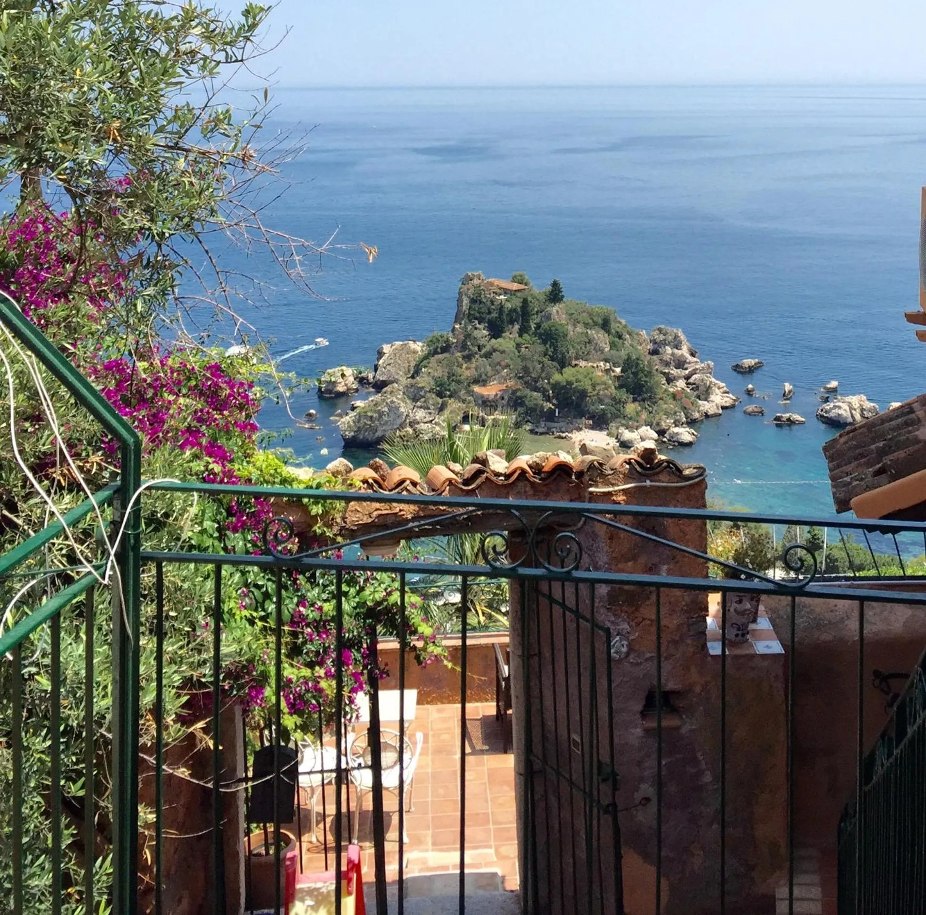 Balcony/Terrace in B&B La Bergerie