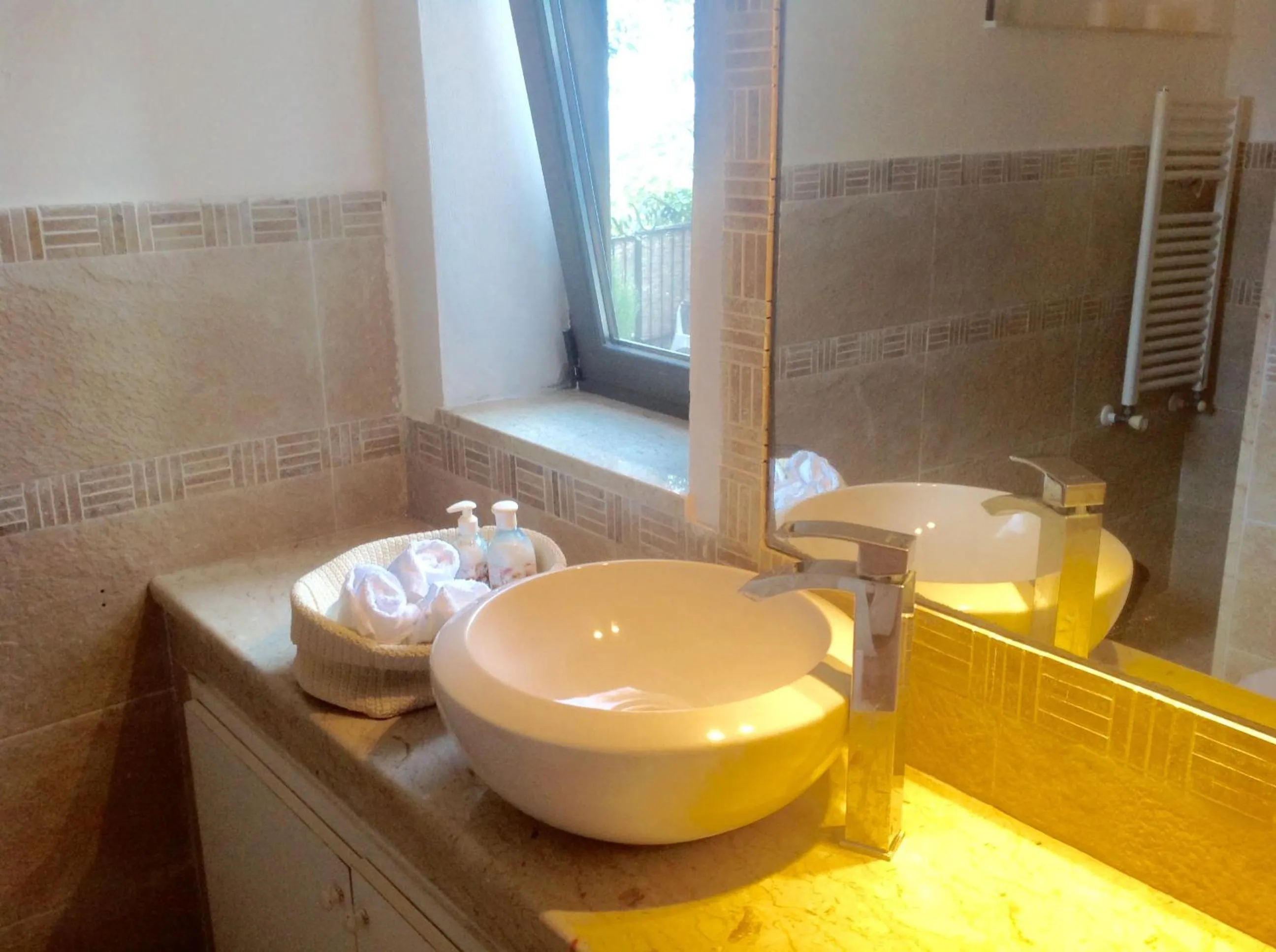 Bathroom in B&B La Bergerie