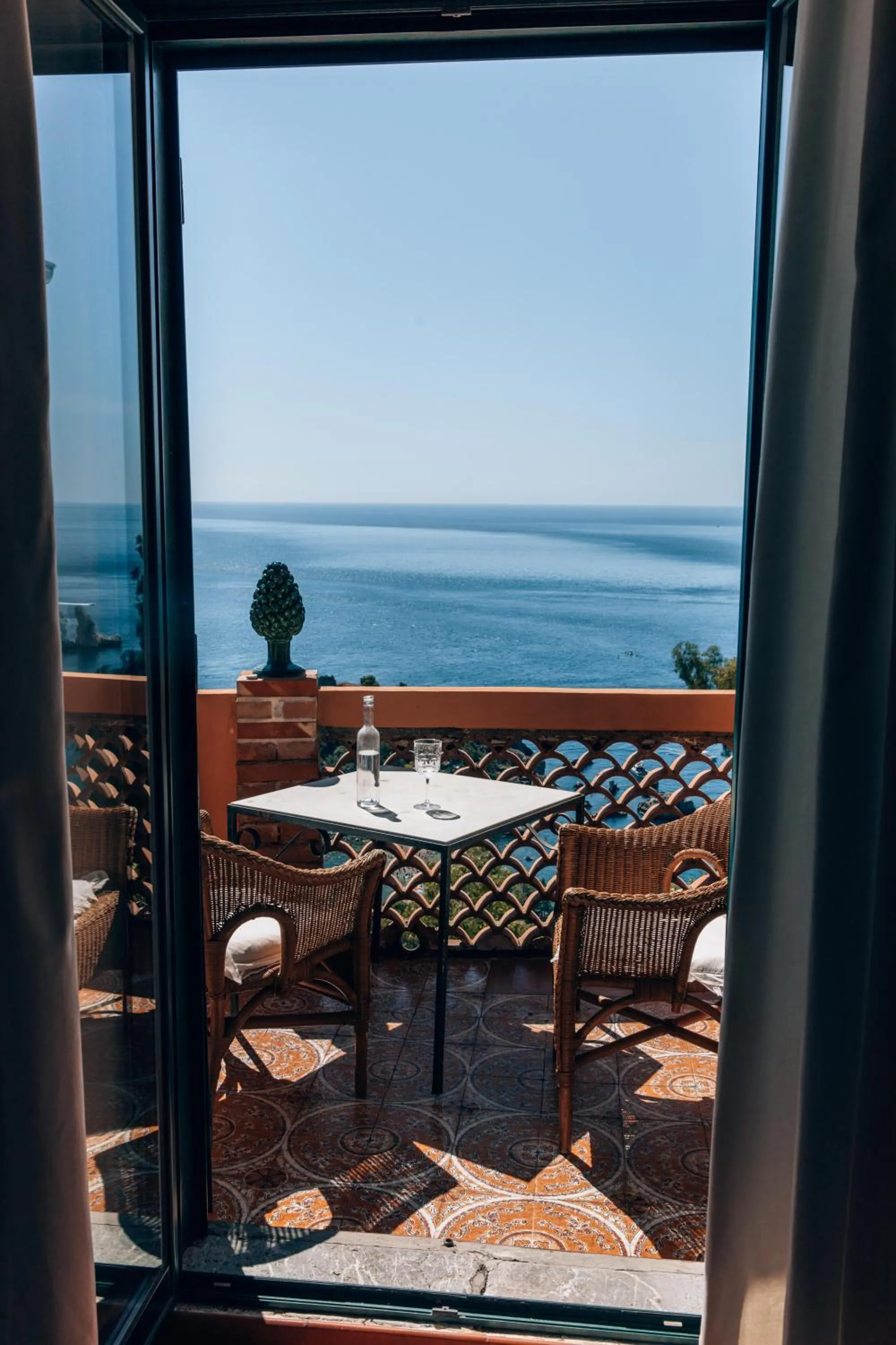 Balcony/Terrace in B&B La Bergerie