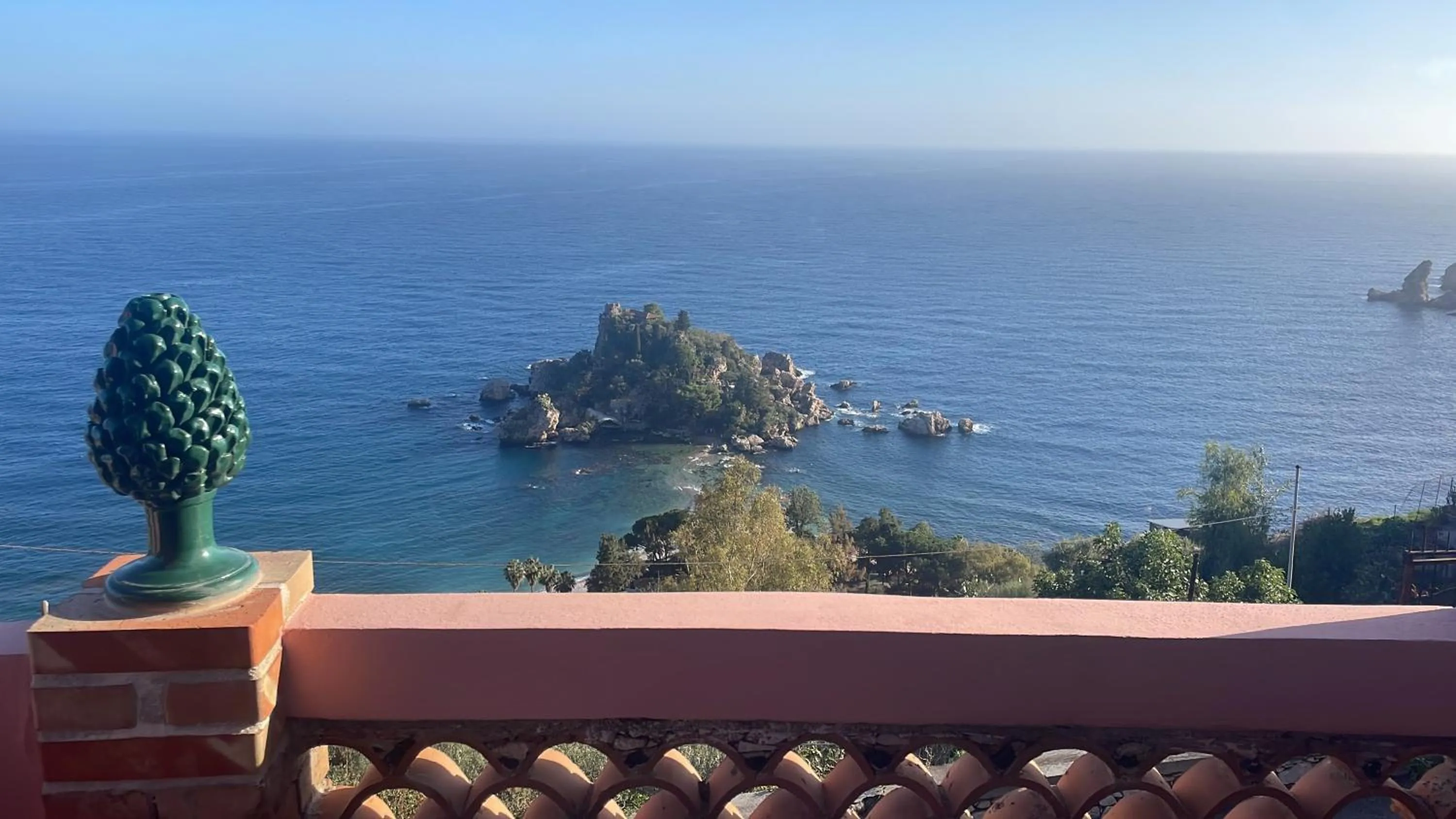 Landmark view in B&B La Bergerie