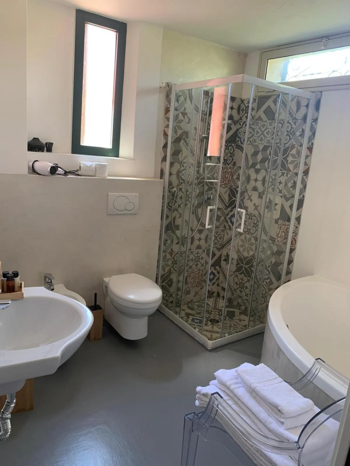 Shower in B&B La Bergerie