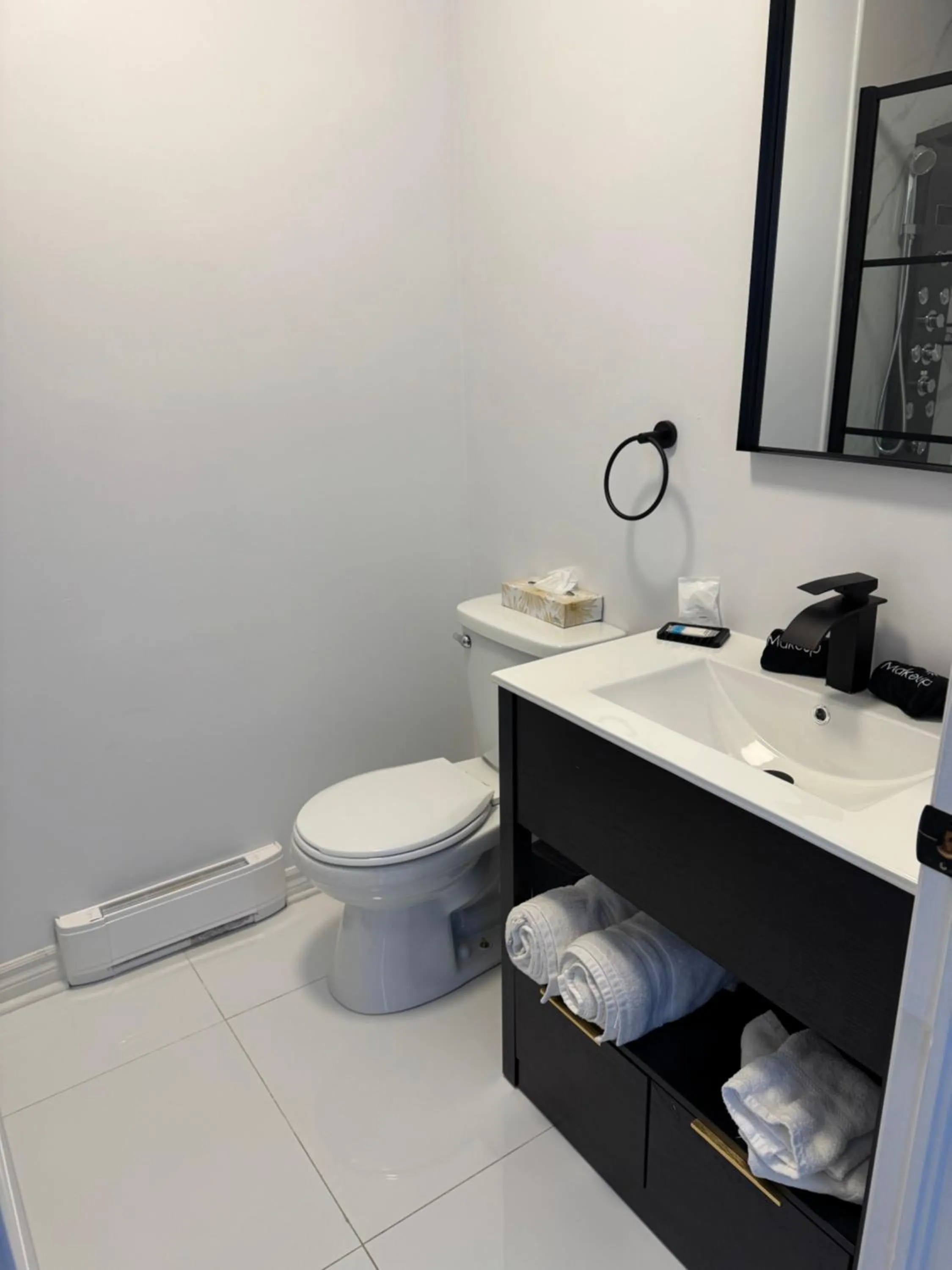 Toilet in Le 900 Tremblant Inn Café and Bistro