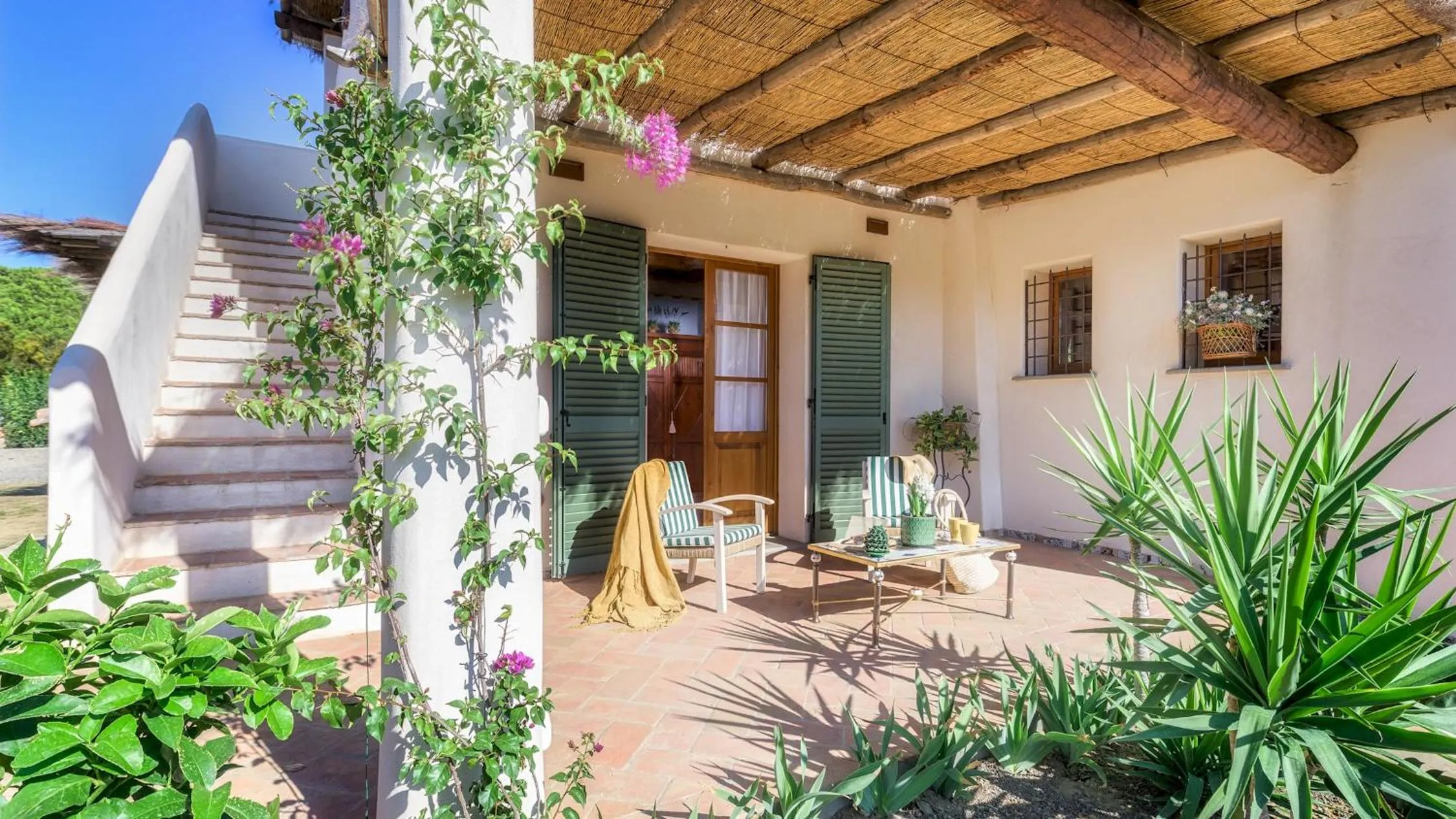 Patio in Villa Zaca 6, Emma Villas