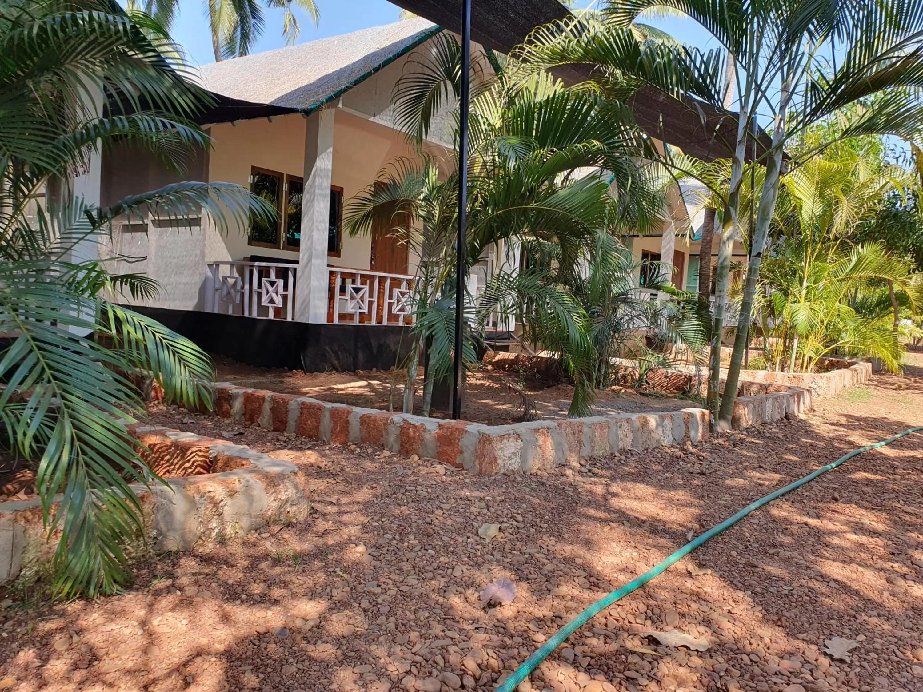 Garden in Saxony Beach Huts
