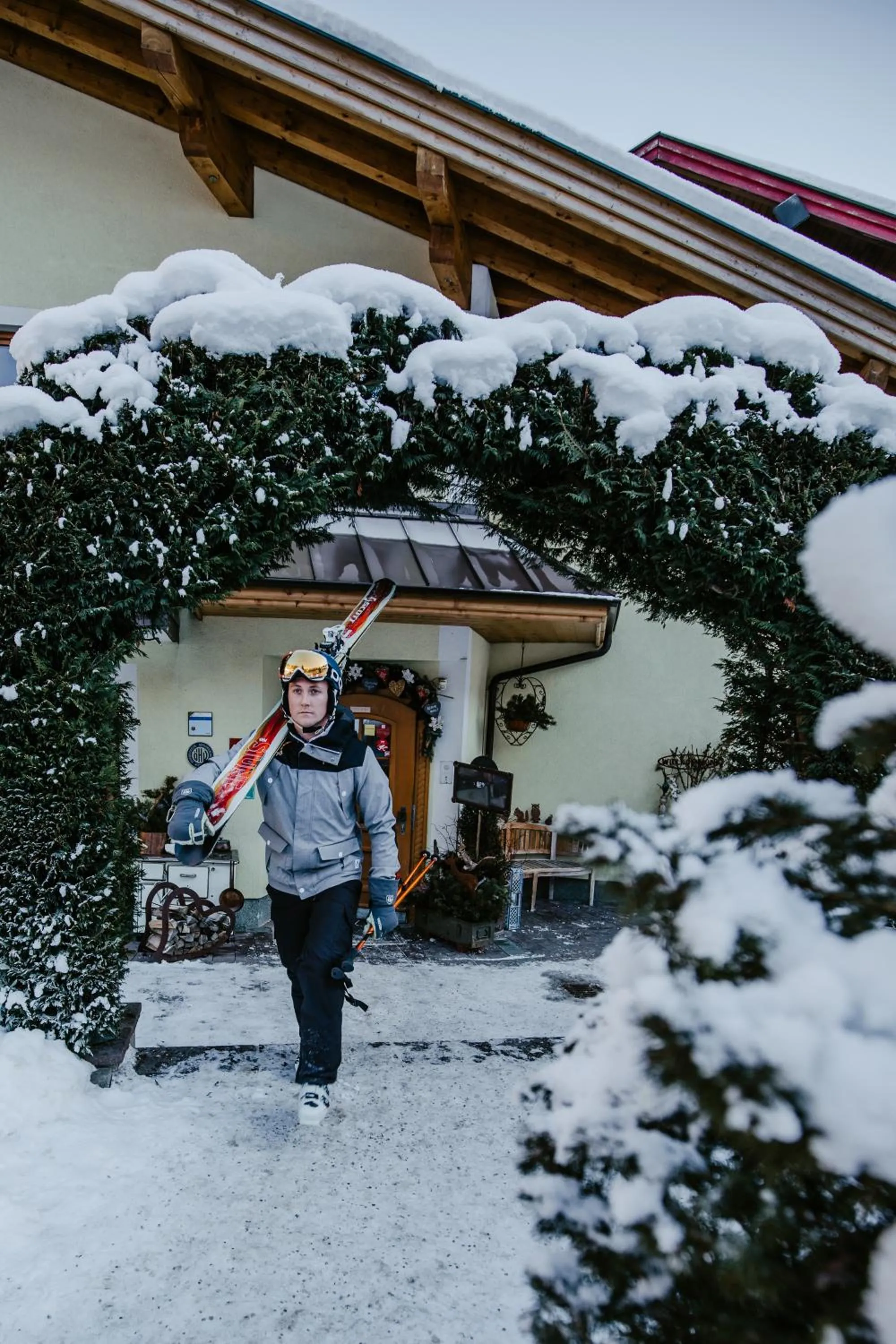 Property building in Boutique Hotel Martha