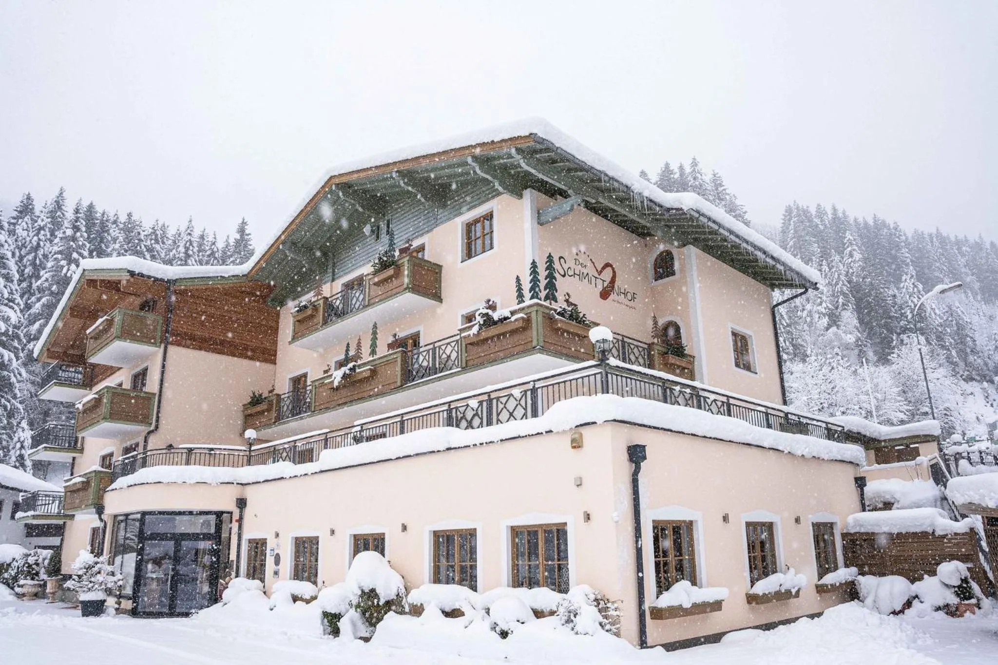 Property building in Hotel Der Schmittenhof