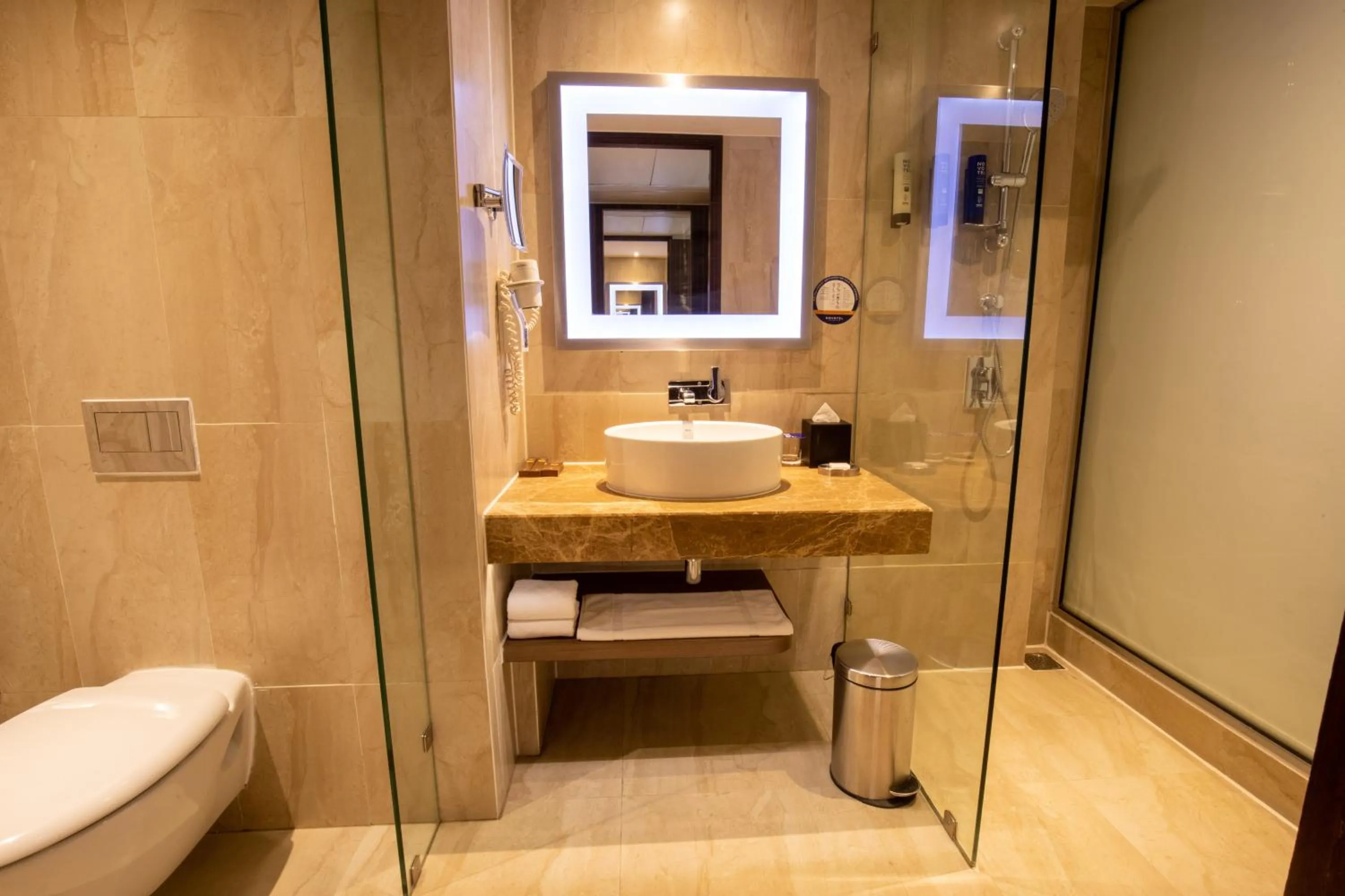 Bathroom in Novotel Pune Viman Nagar Road