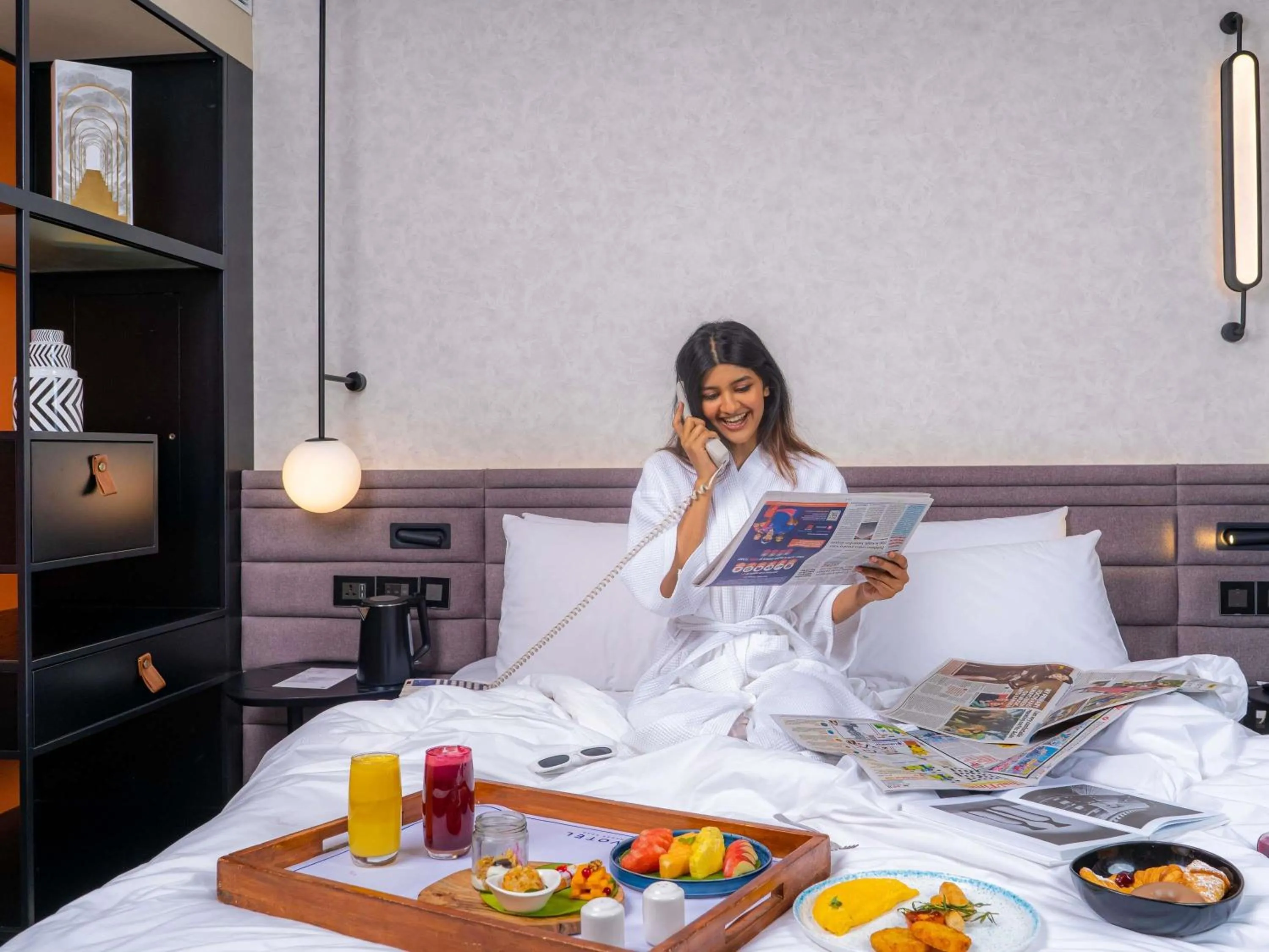 Breakfast, Bed in Novotel Pune Viman Nagar Road