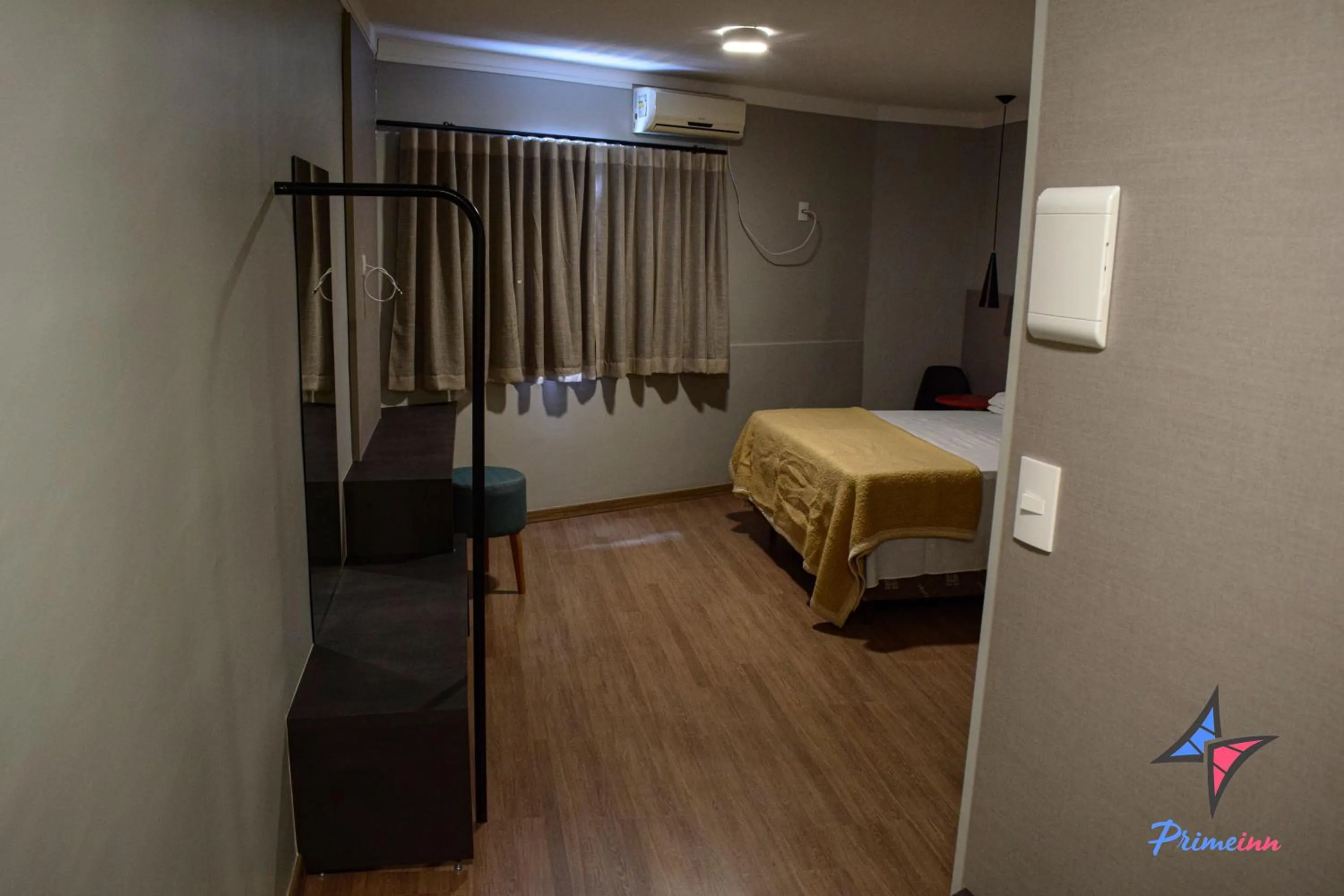 Photo of the whole room, Bed in Hotel PrimeInn