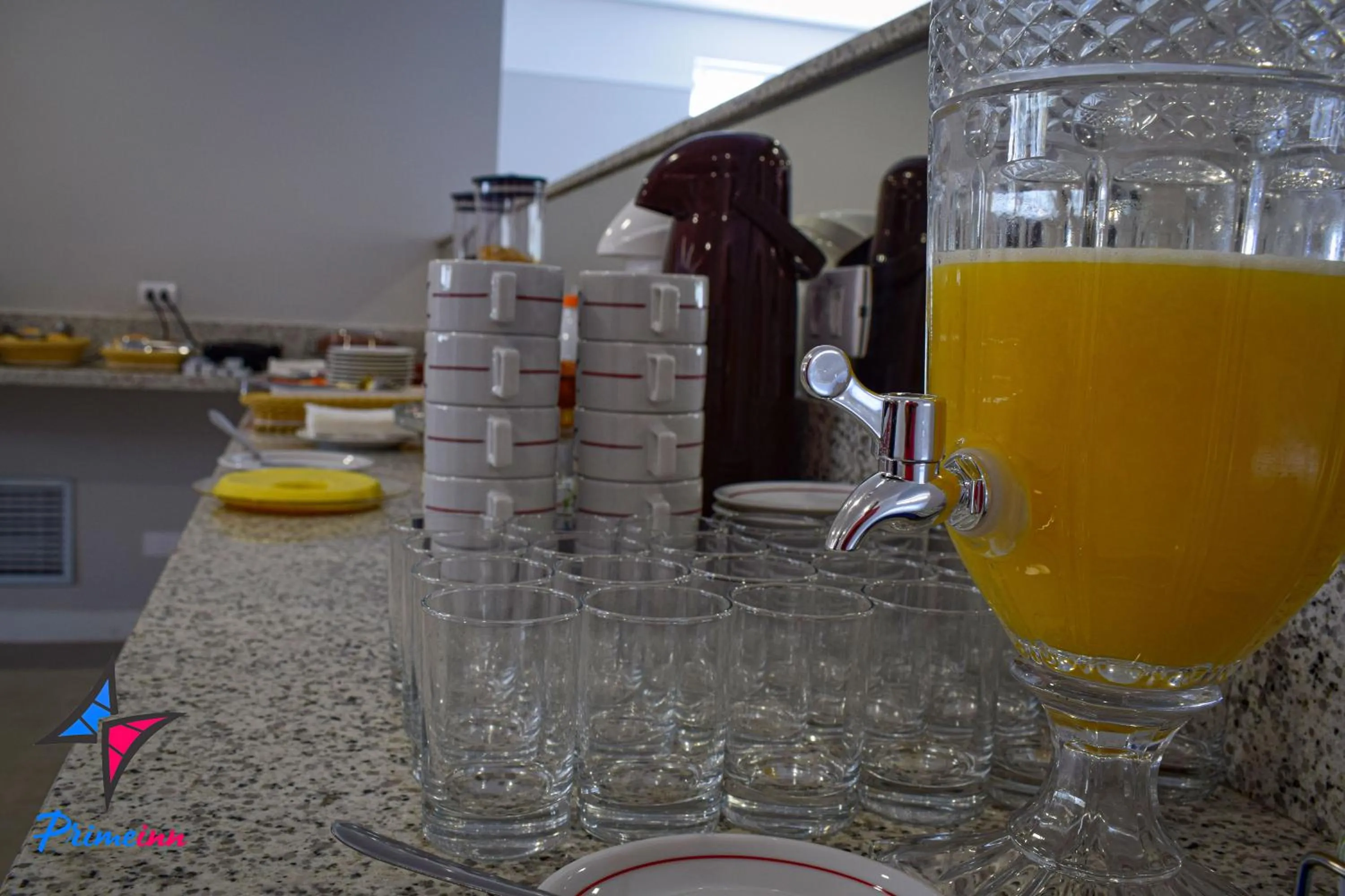 Food and drinks in Hotel PrimeInn