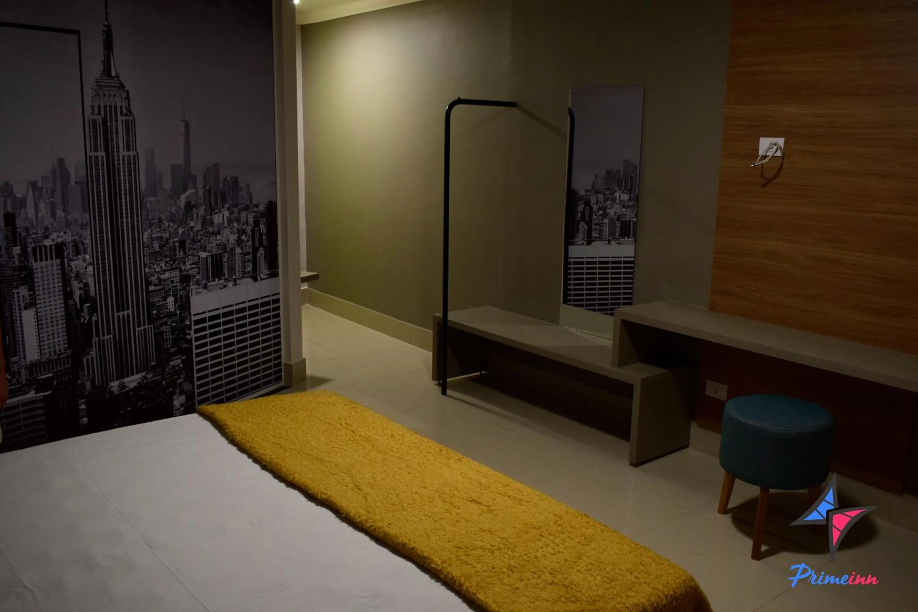 Photo of the whole room, Bed in Hotel PrimeInn