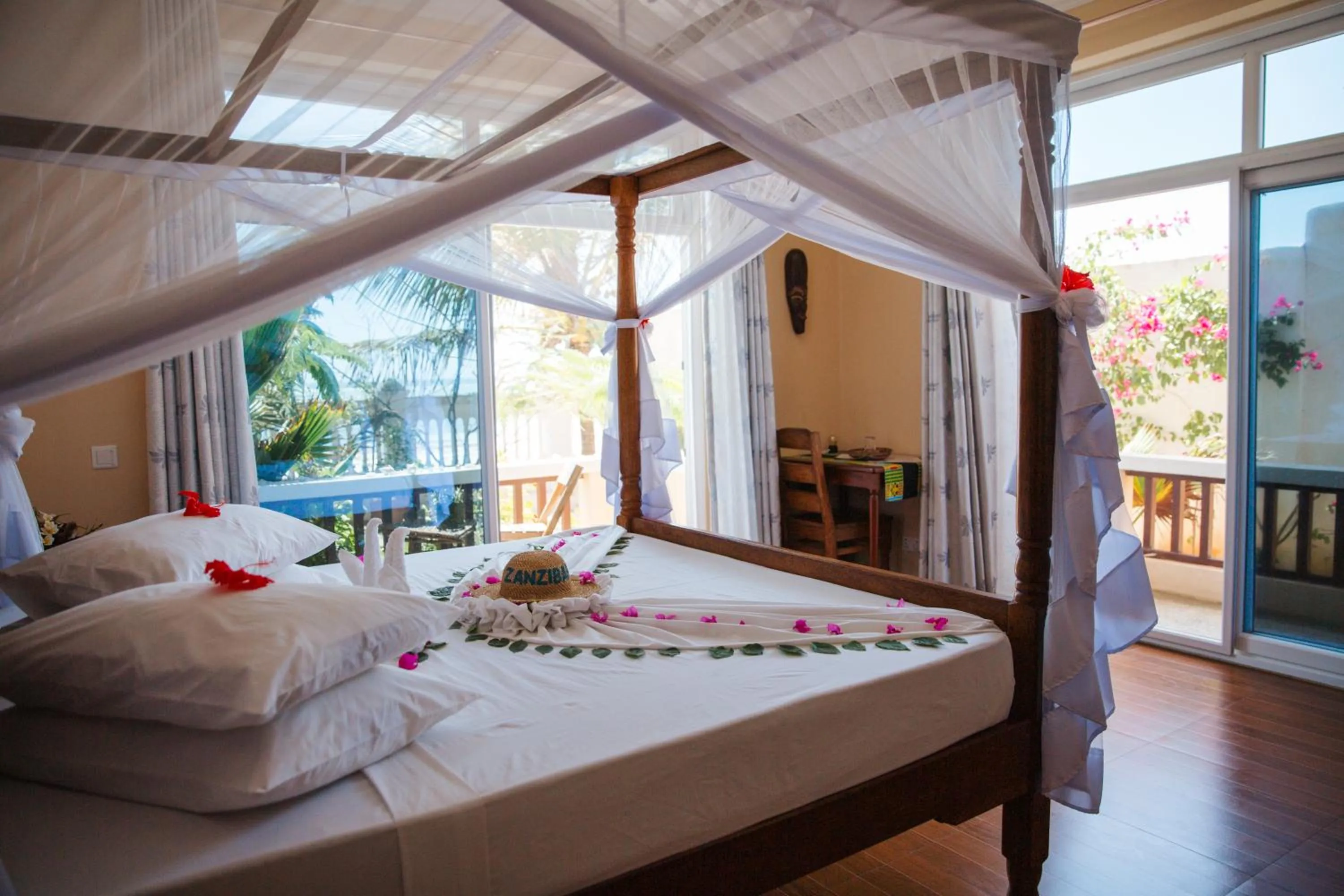 Bed in Mambo Paradise