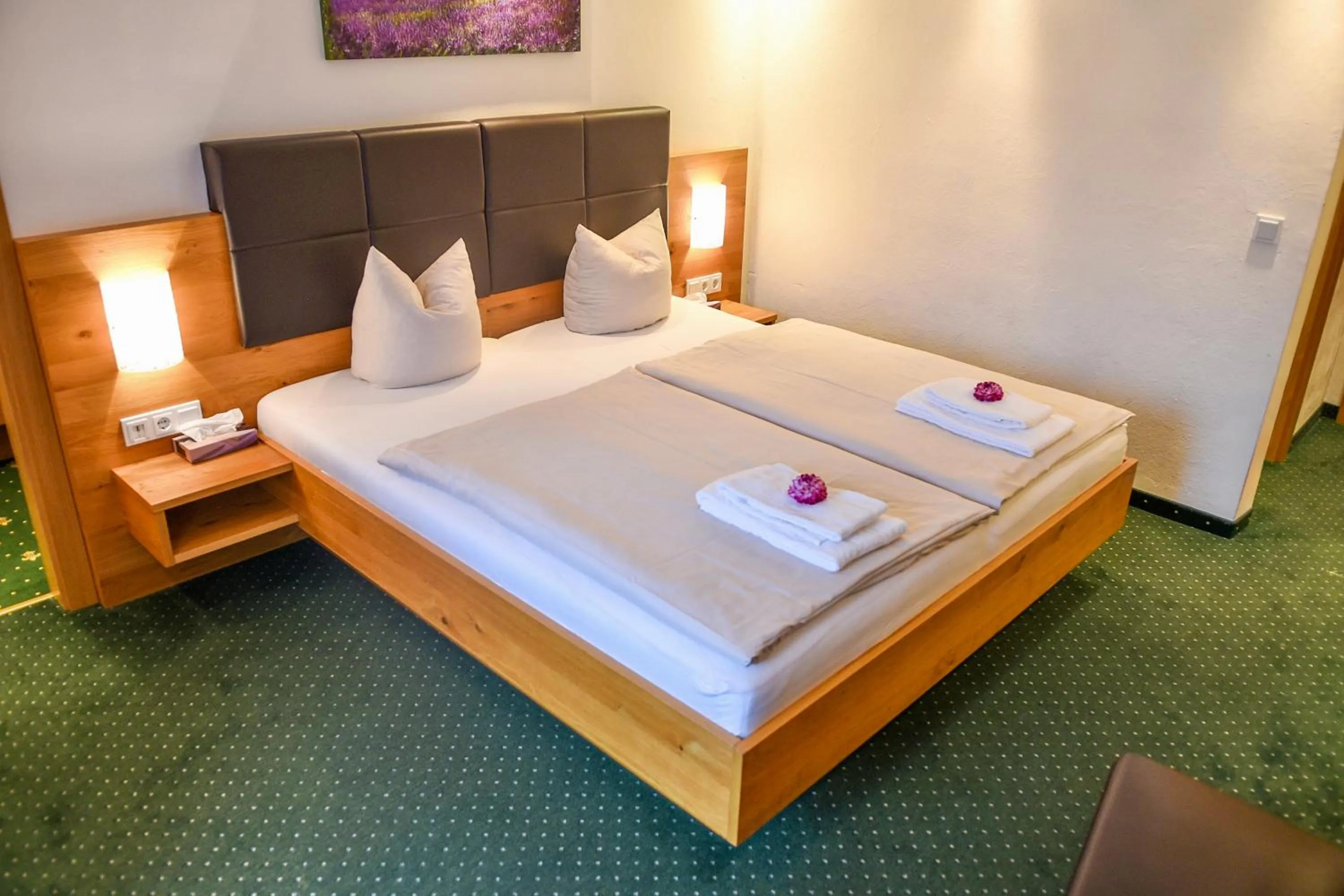 Bed in Salzburger Dolomitenhof