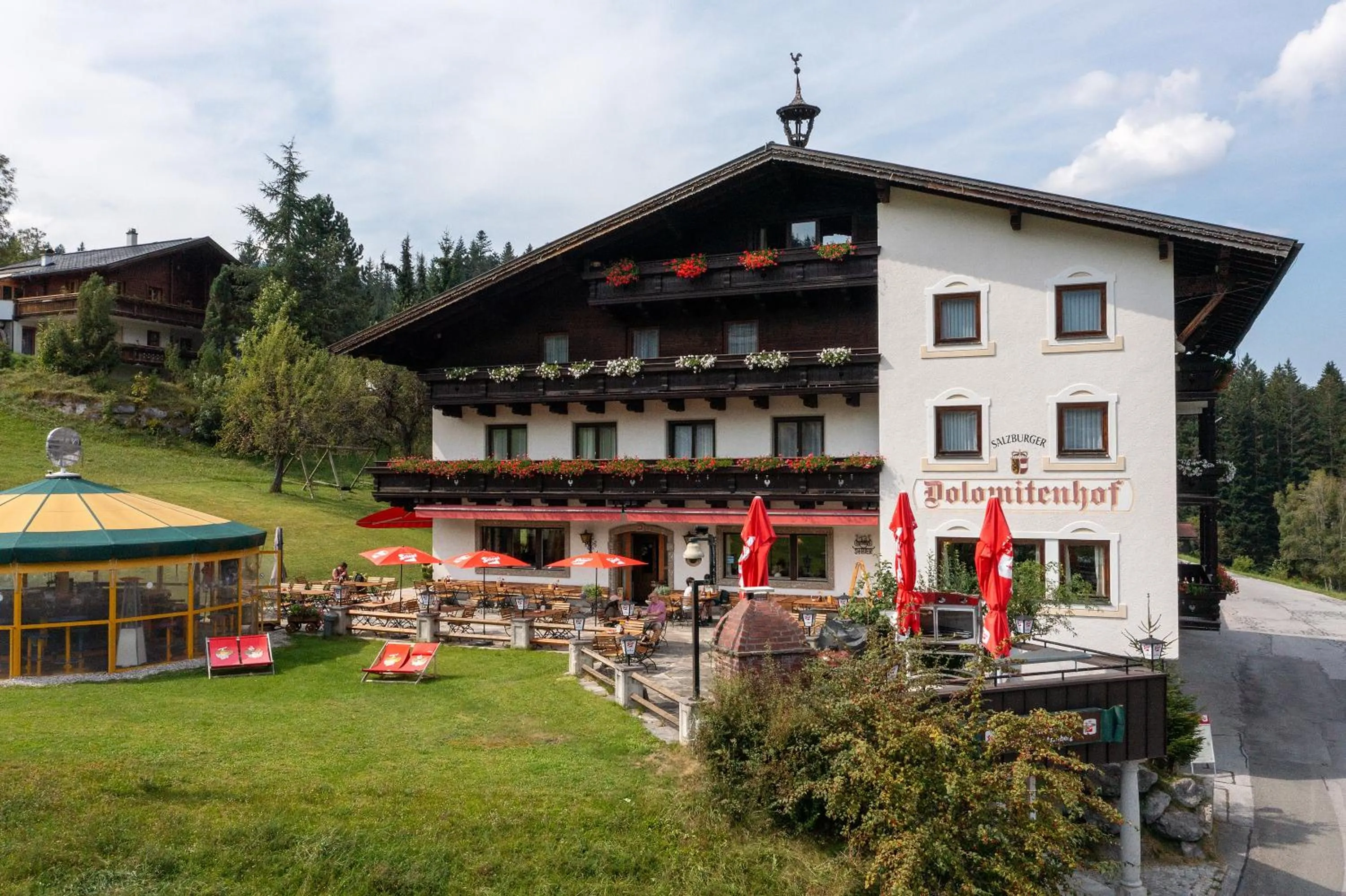 Balcony/Terrace in Salzburger Dolomitenhof