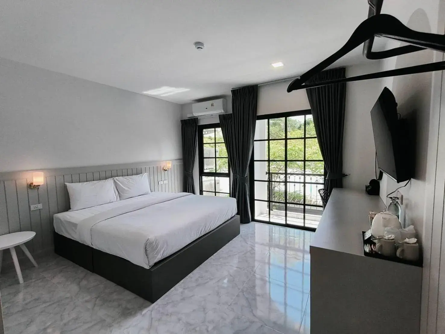 Bed in The Target Hotel chaingrai Bed in The Target Hotel chaingrai