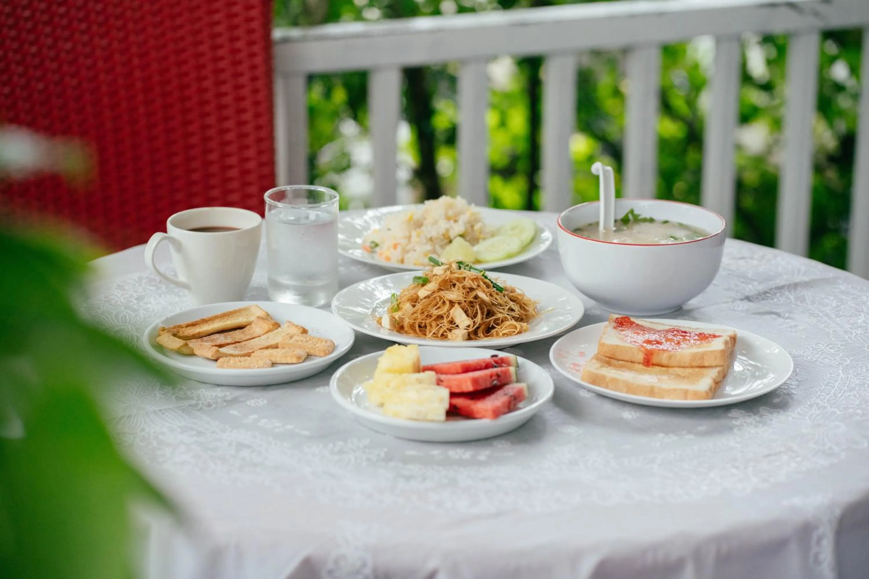 Breakfast in The Target Hotel chaingrai