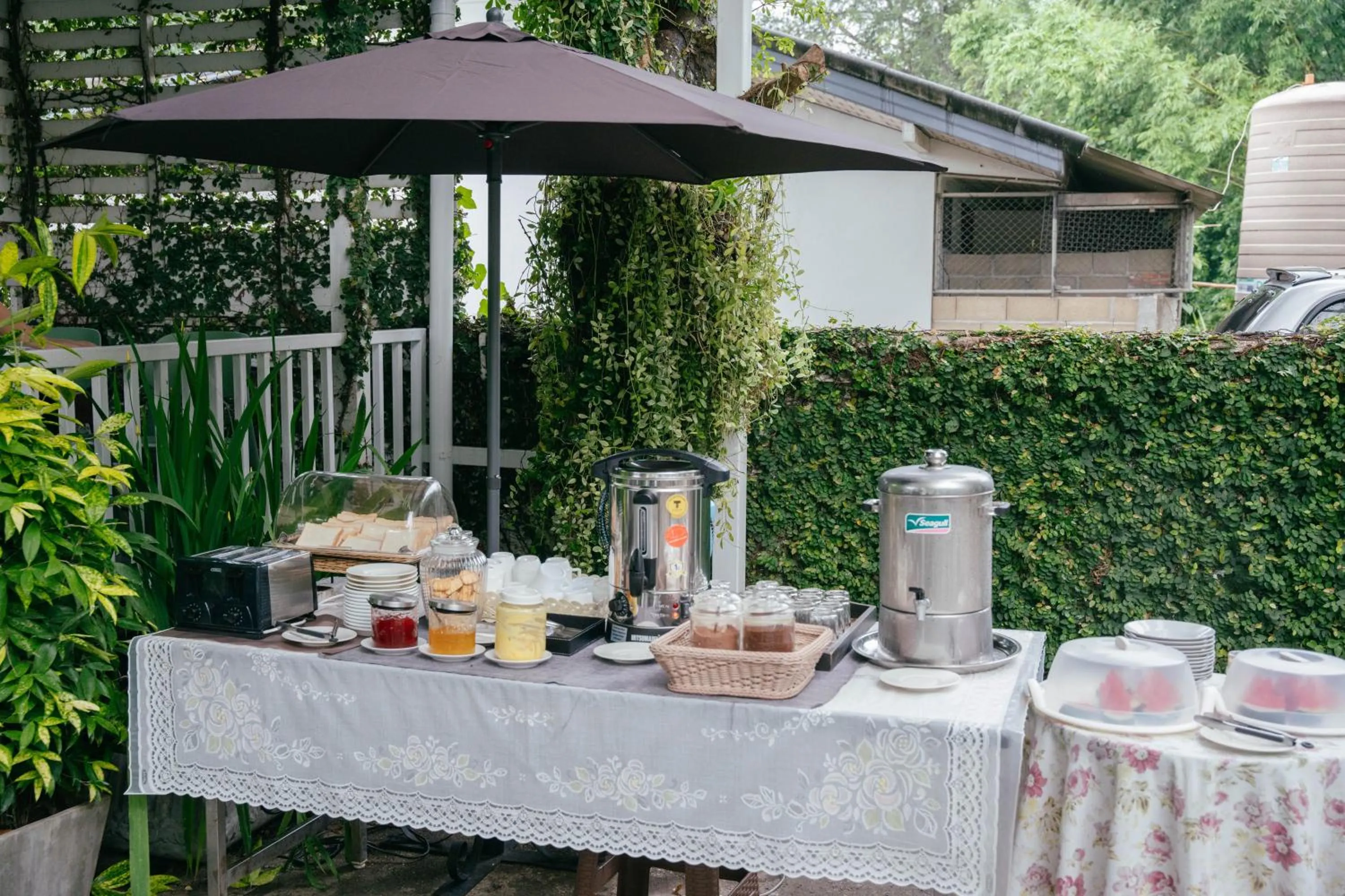Breakfast in The Target Hotel chaingrai
