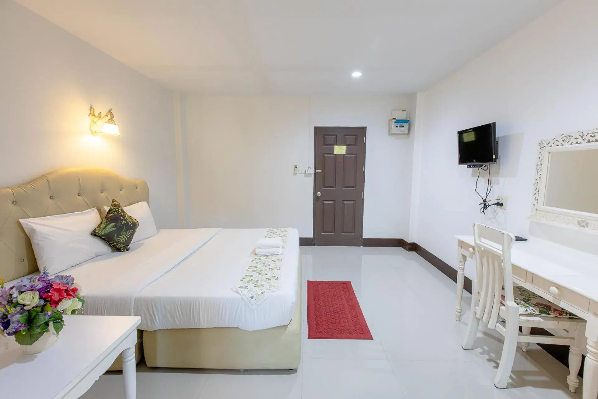 Bed in The Target Hotel chaingrai Bed in The Target Hotel chaingrai