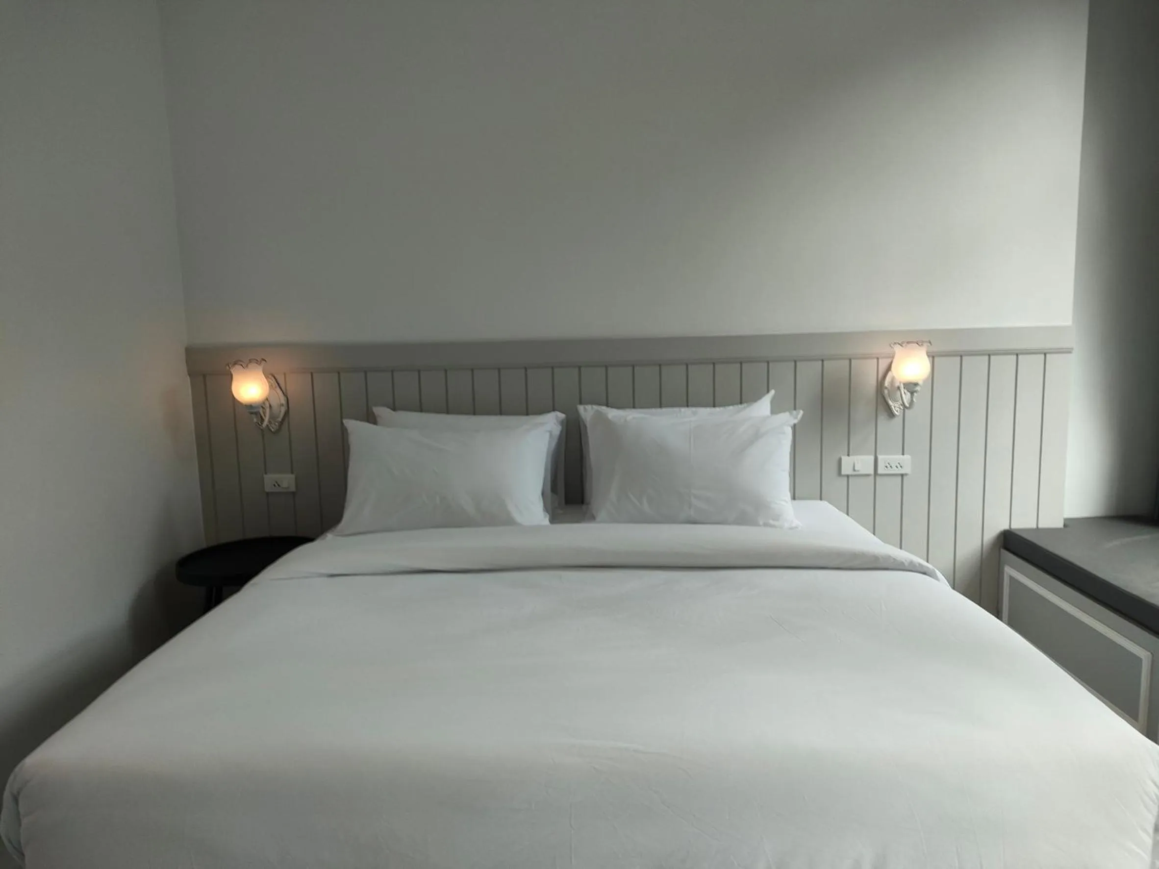 Bed in The Target Hotel chaingrai