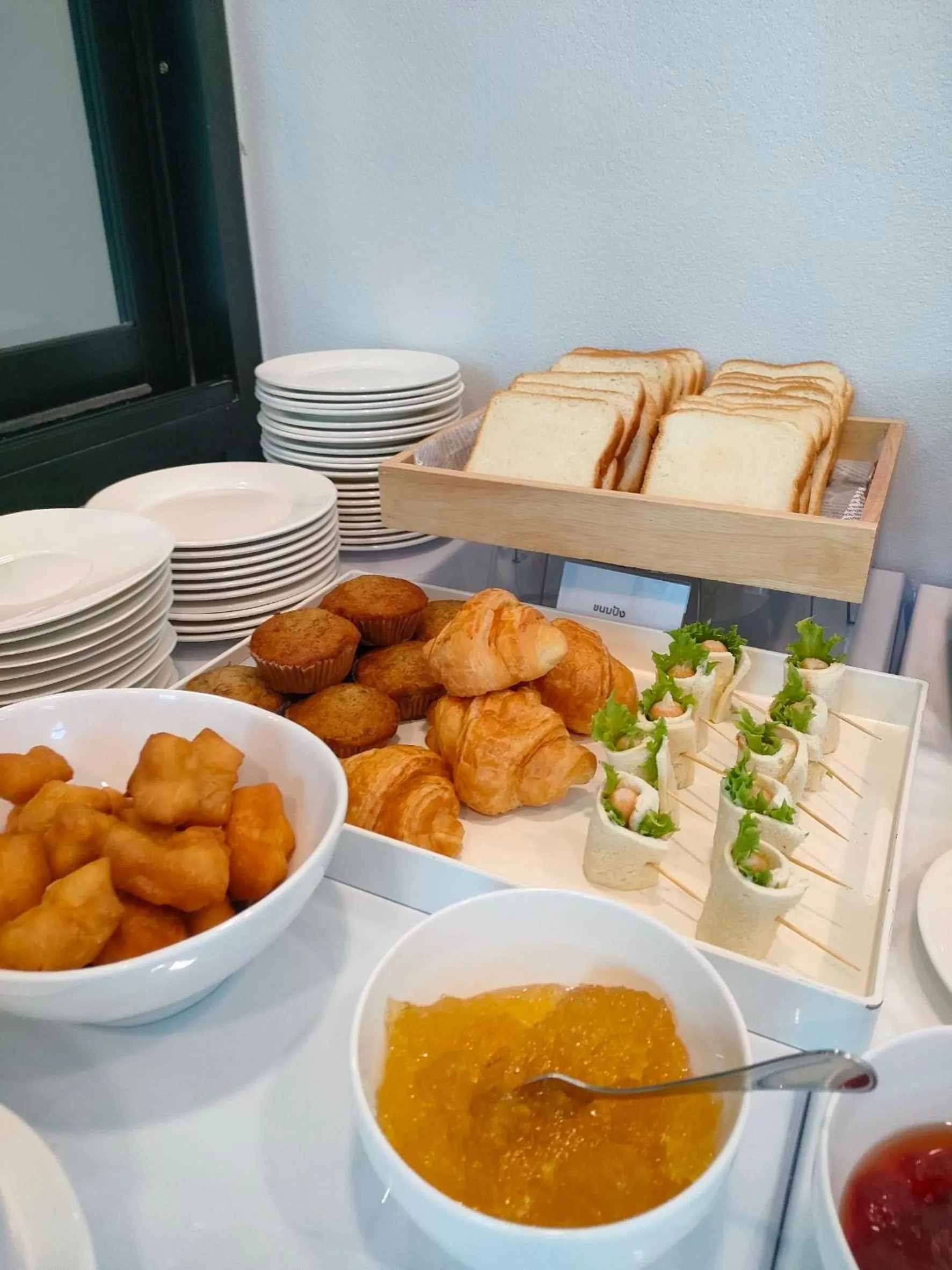 Breakfast in The Target Hotel chaingrai